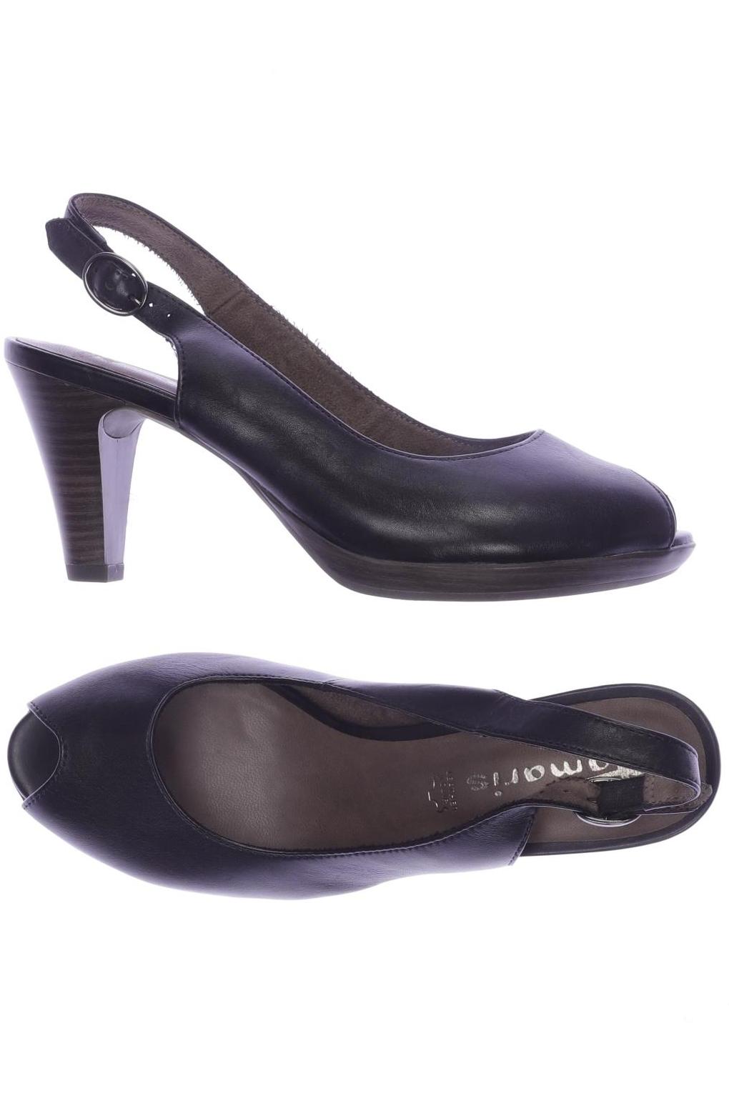 

Tamaris Damen Sandale, schwarz, Gr. 39