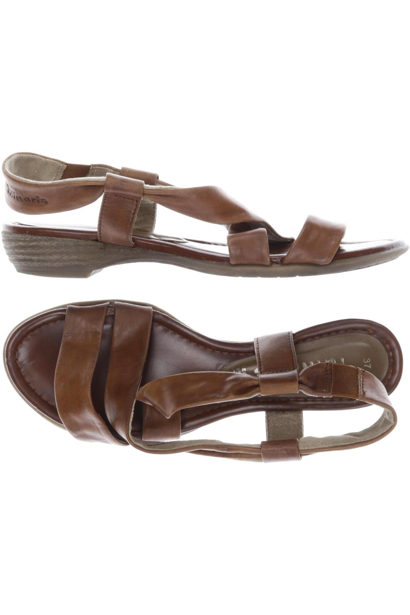 

Tamaris Damen Sandale, braun, Gr. 37