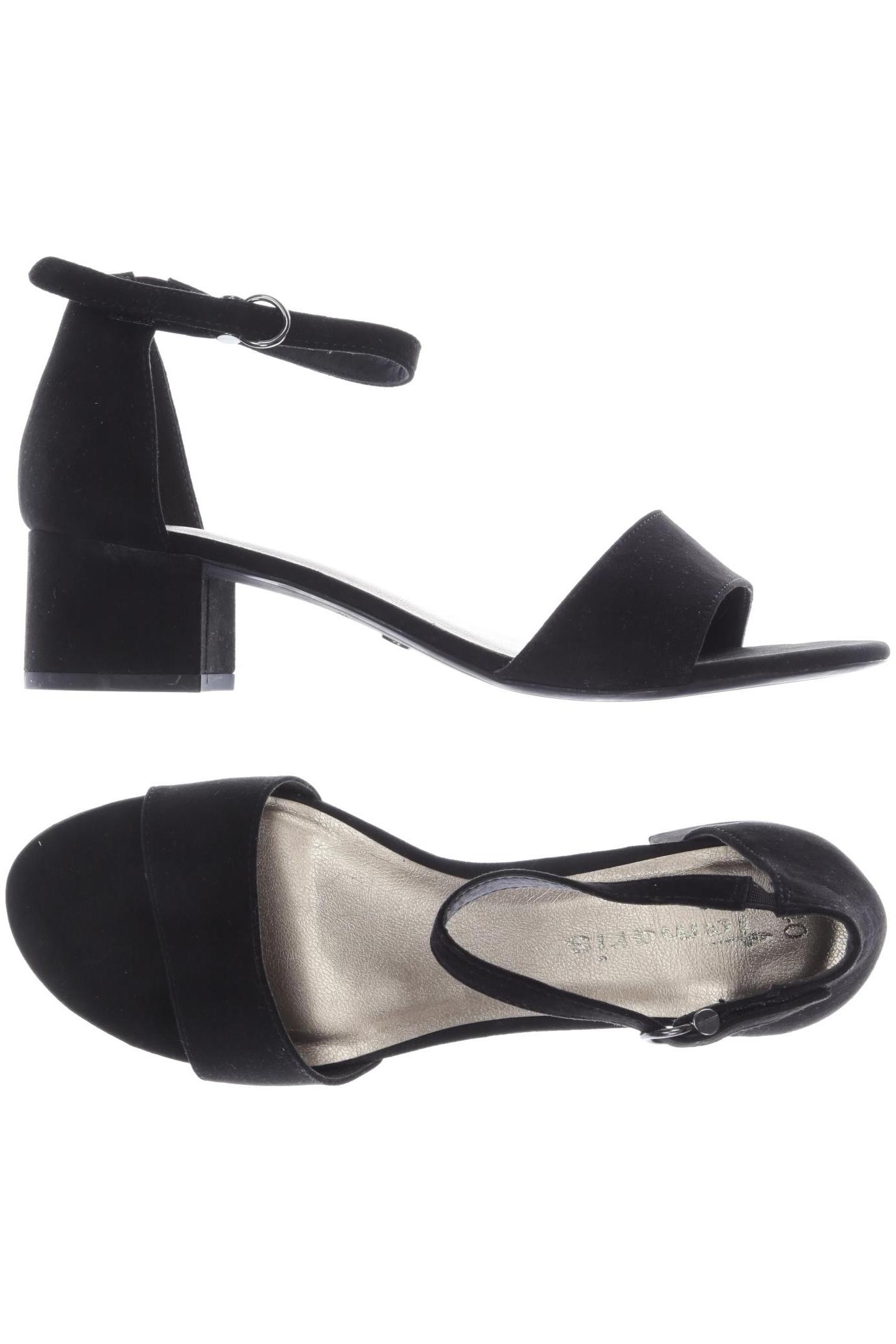 

Tamaris Damen Sandale, schwarz, Gr. 40