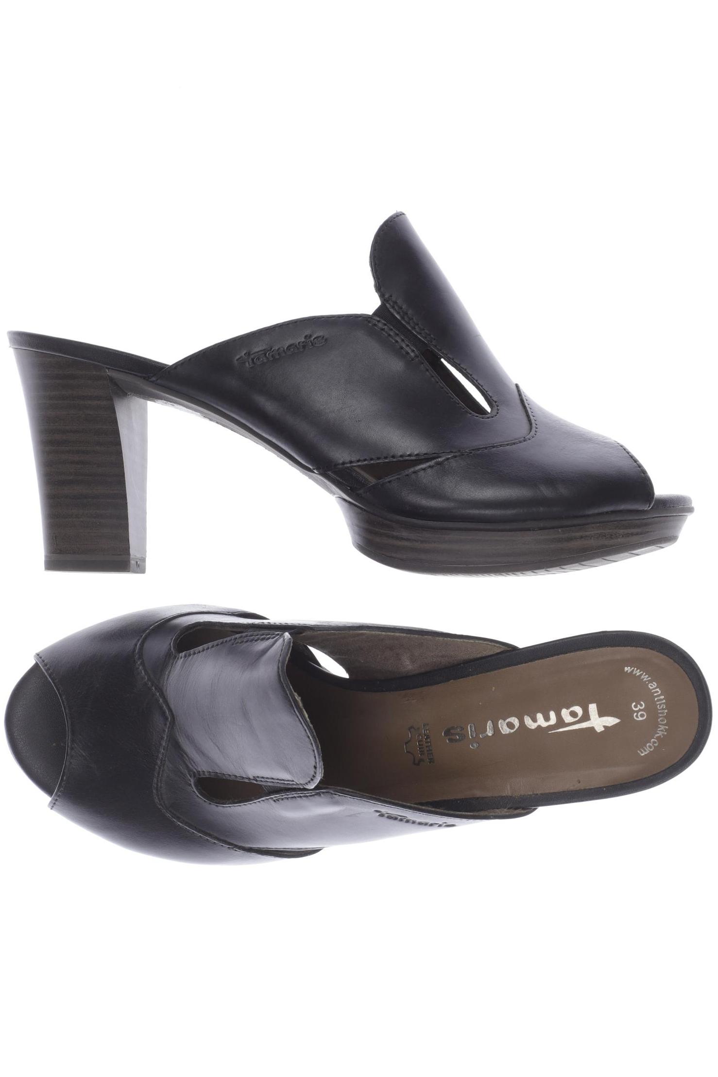 

Tamaris Damen Sandale, schwarz, Gr. 39