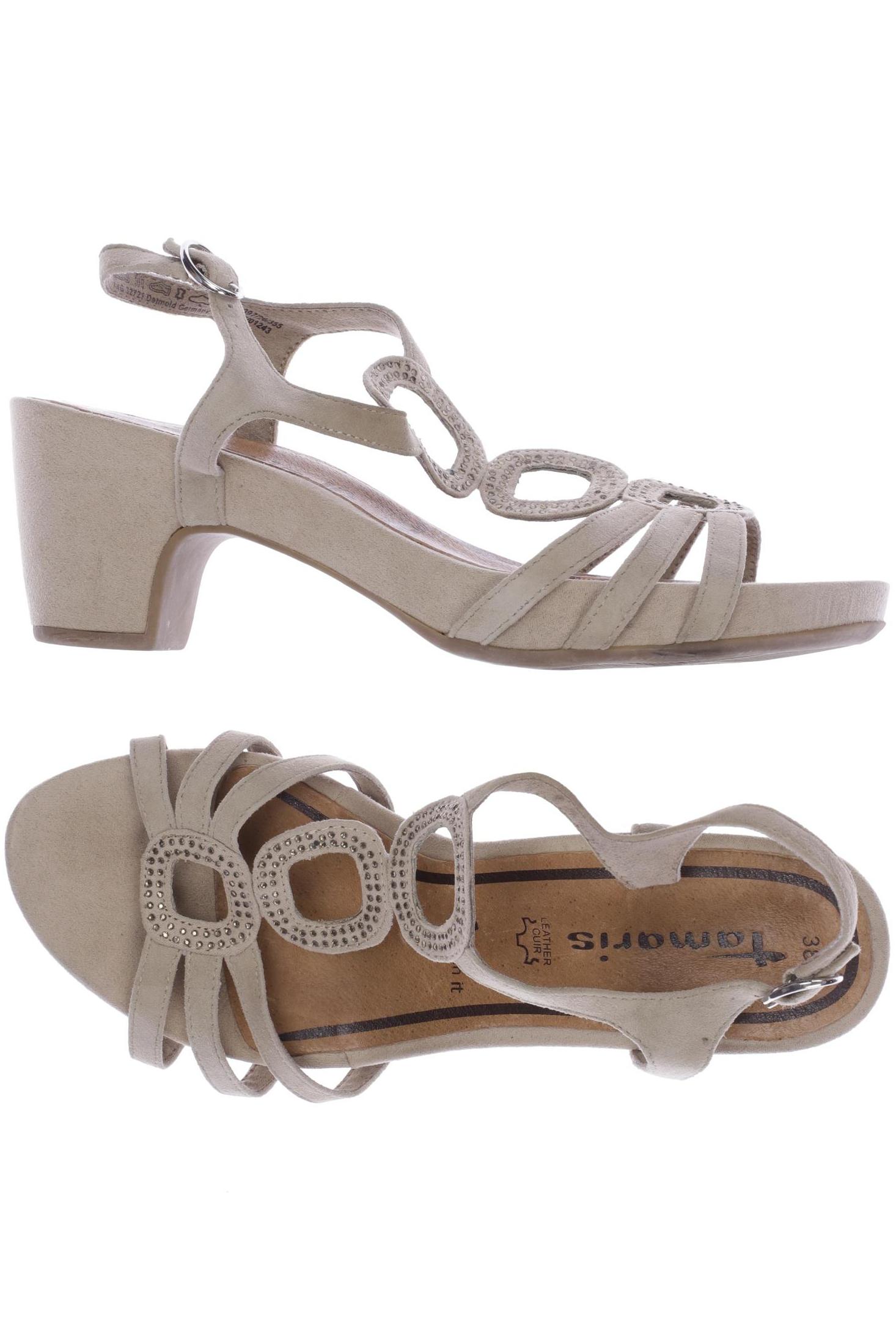 

Tamaris Damen Sandale, grau, Gr. 38