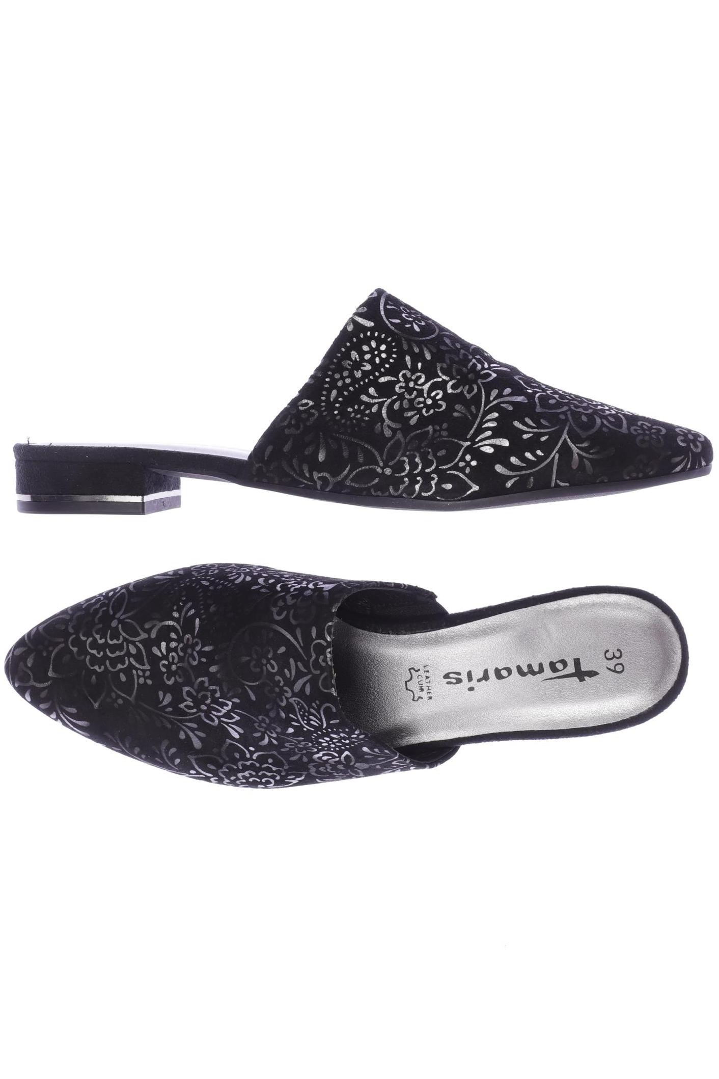 

Tamaris Damen Sandale, schwarz, Gr. 39