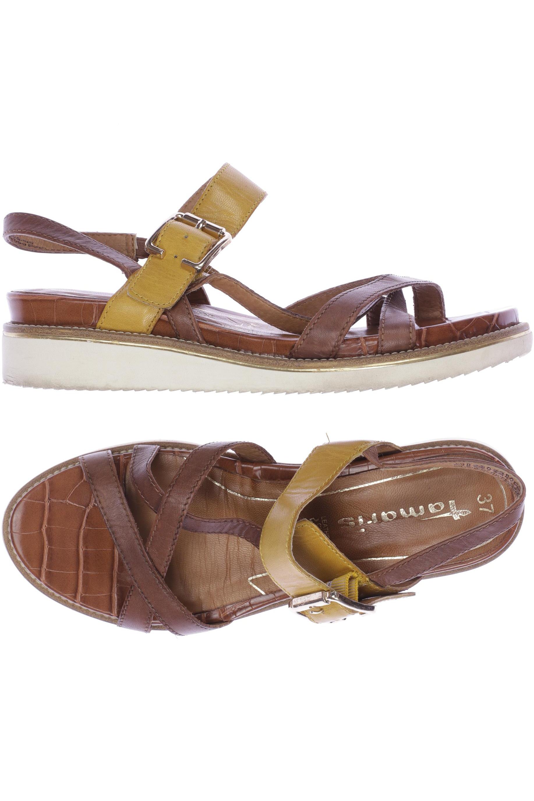 

Tamaris Damen Sandale, braun, Gr. 37