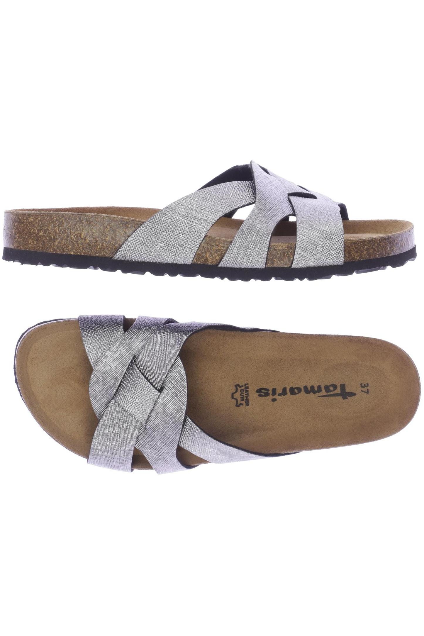 

Tamaris Damen Sandale, grau, Gr. 37