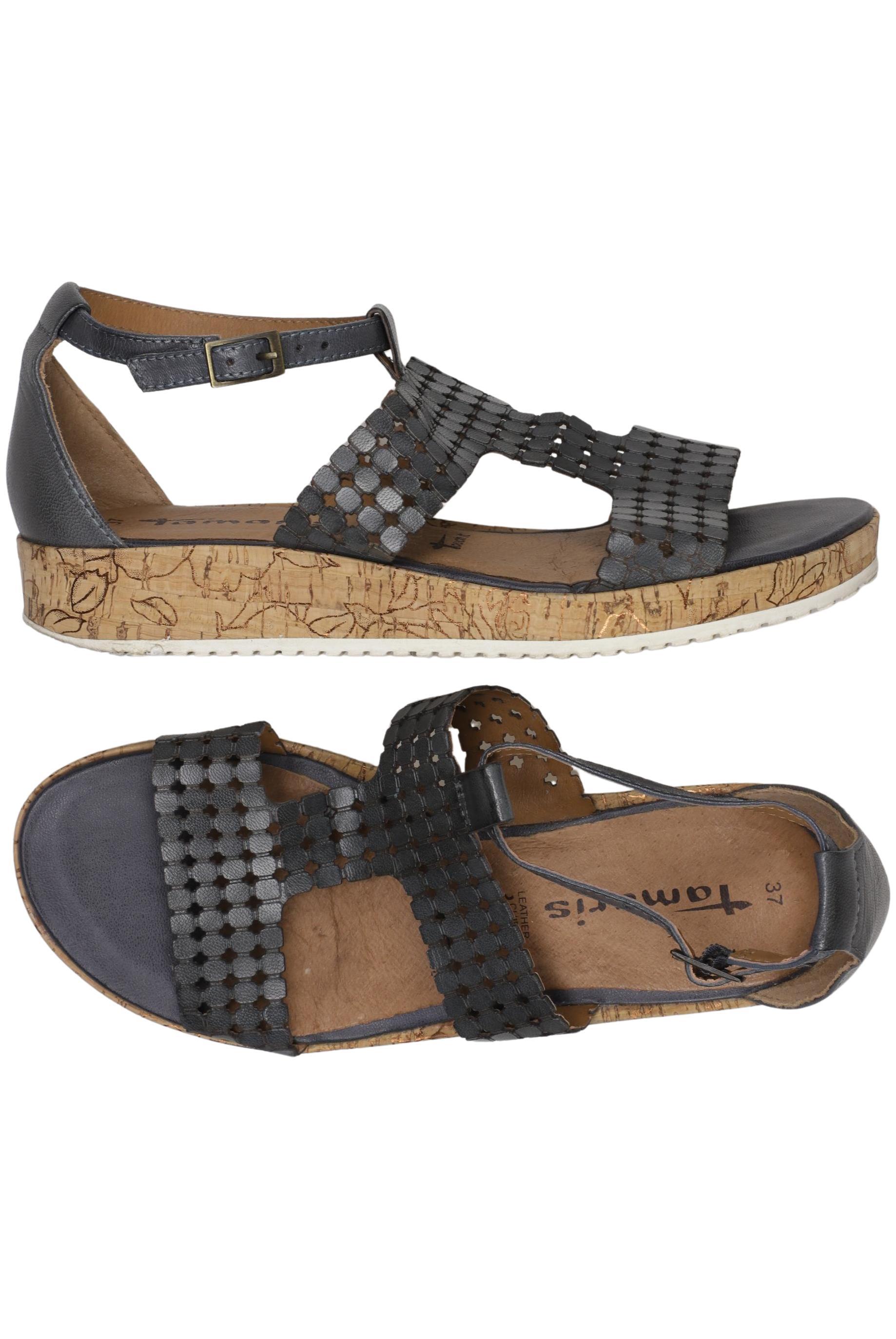 

Tamaris Damen Sandale, grau, Gr. 37