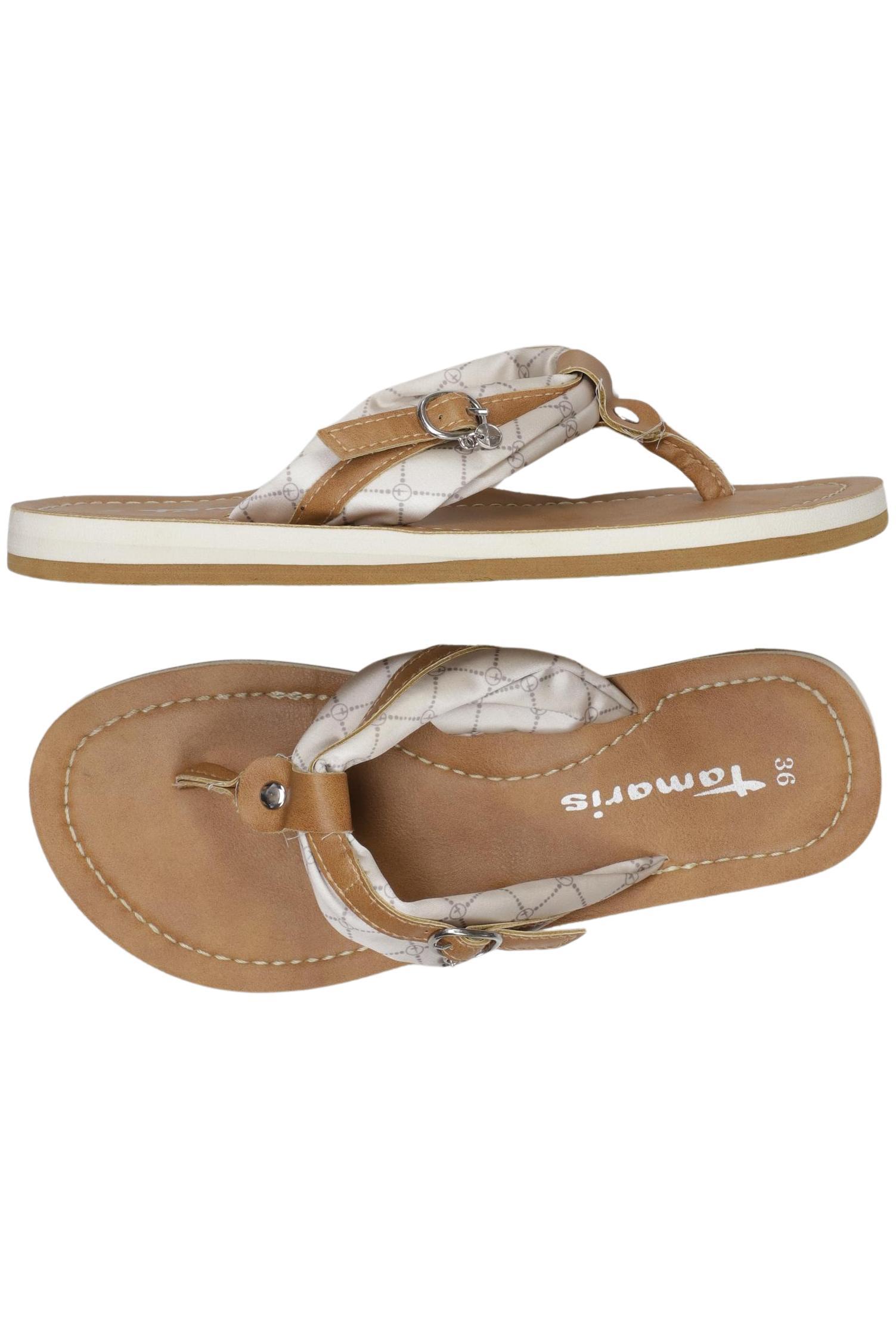 

Tamaris Damen Sandale, beige, Gr. 36