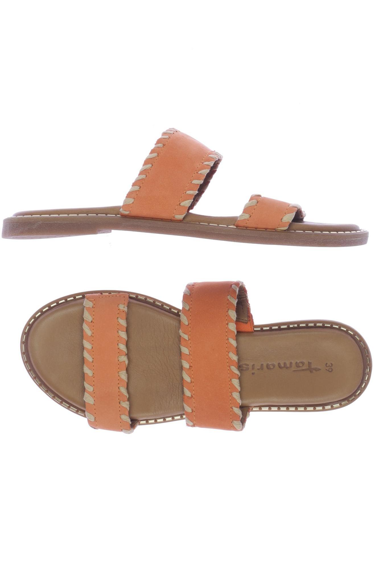 

Tamaris Damen Sandale, orange, Gr. 39