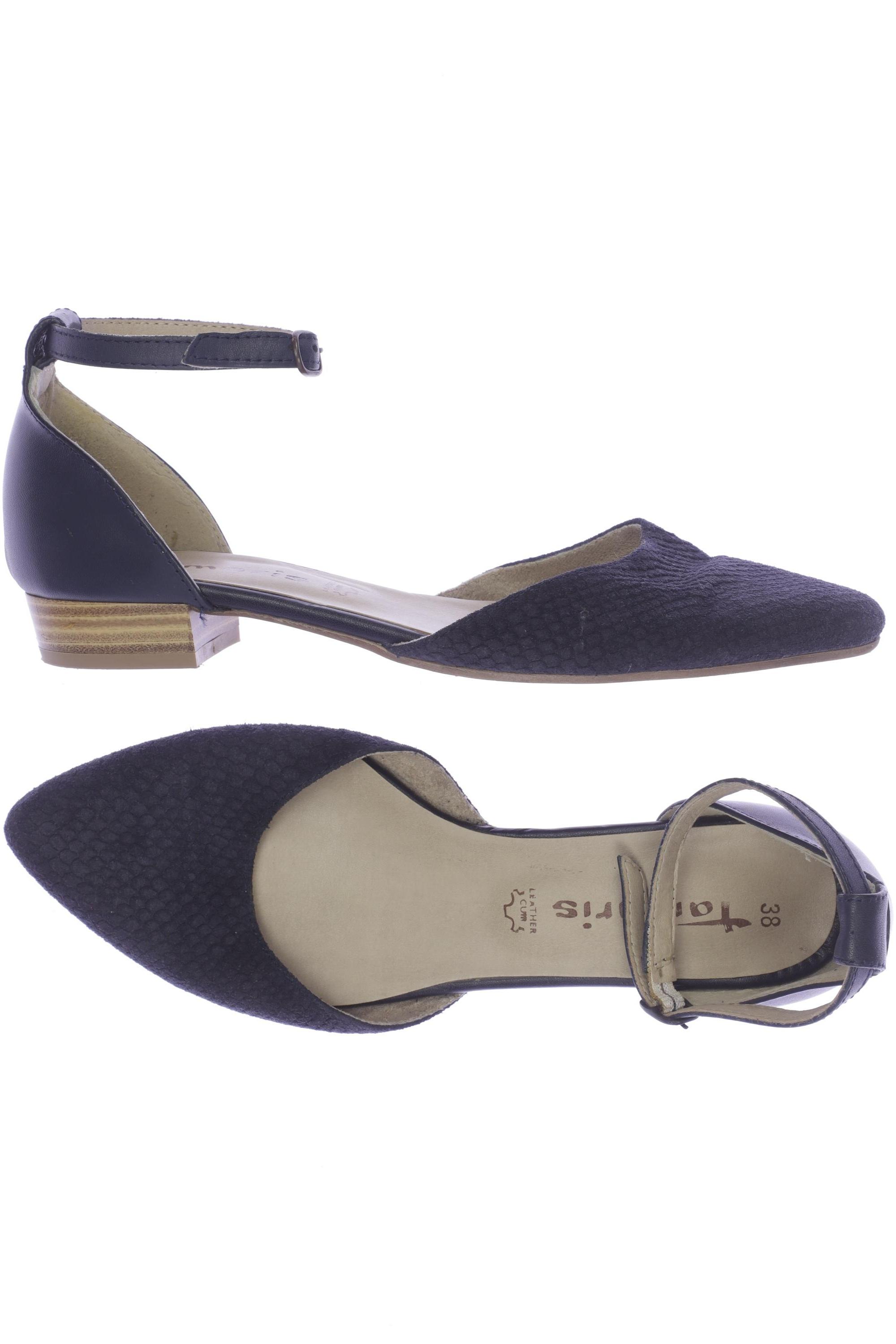 

Tamaris Damen Sandale, marineblau, Gr. 38