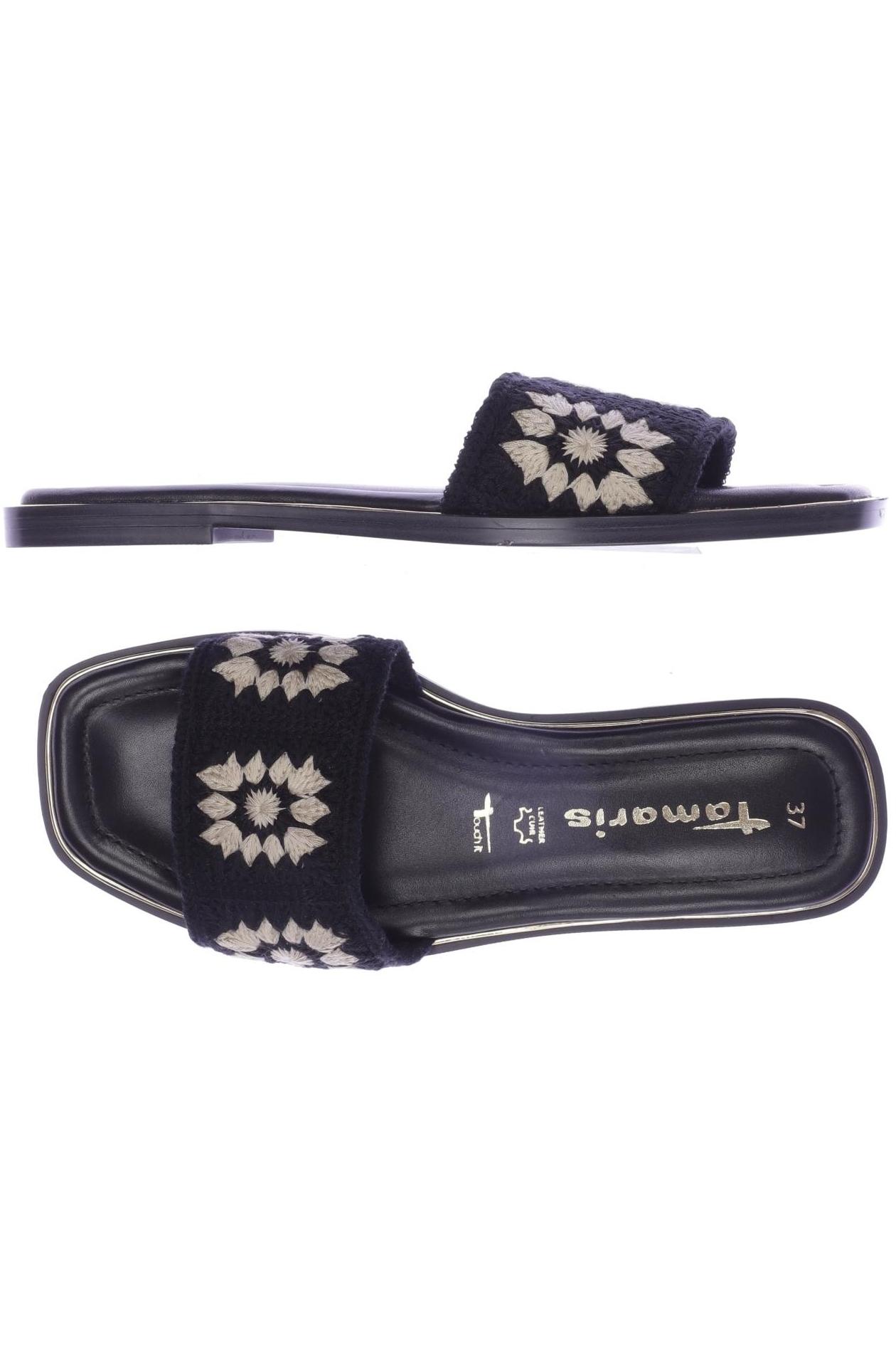 

Tamaris Damen Sandale, schwarz, Gr. 37