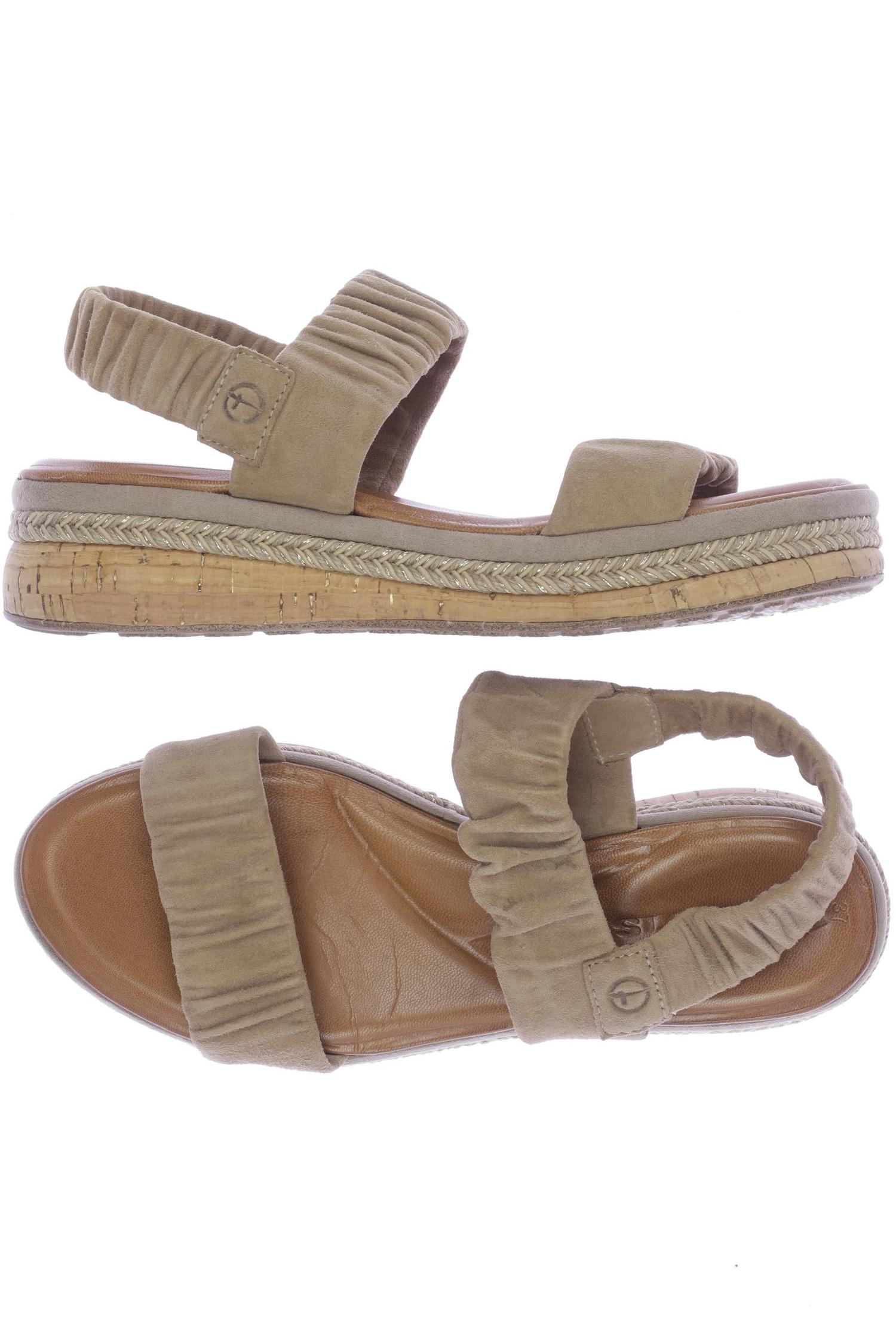 

Tamaris Damen Sandale, beige, Gr. 37