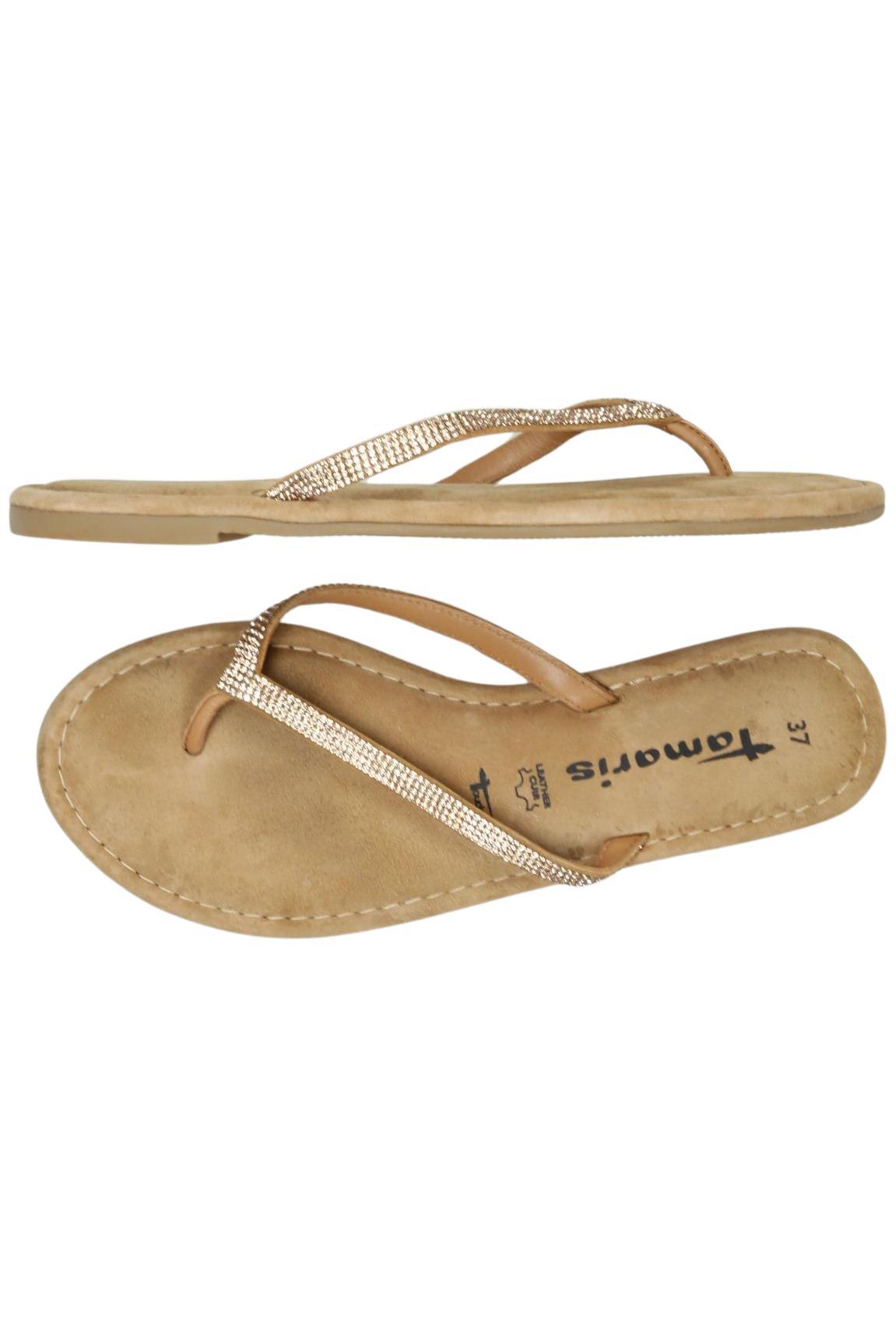 

Tamaris Damen Sandale, beige, Gr. 37