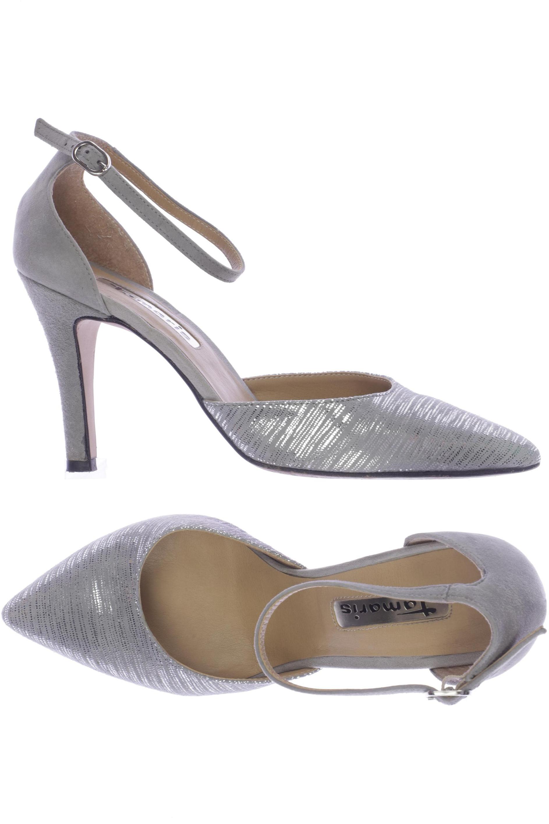 

Tamaris Damen Sandale, grau, Gr. 39