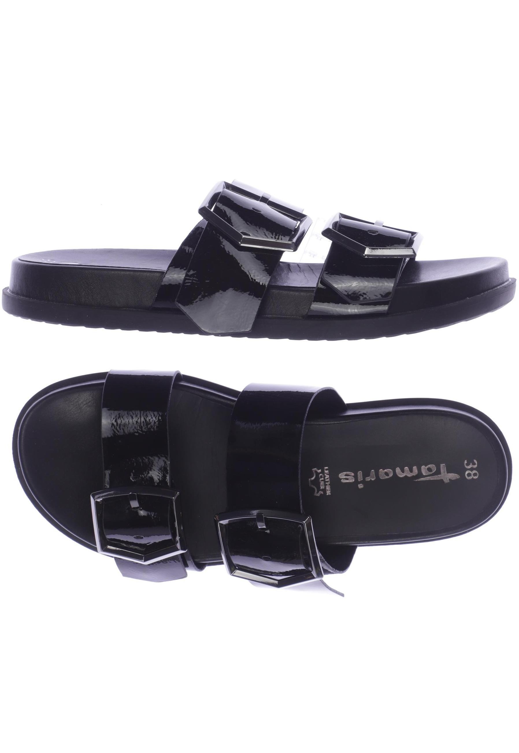 

Tamaris Damen Sandale, schwarz