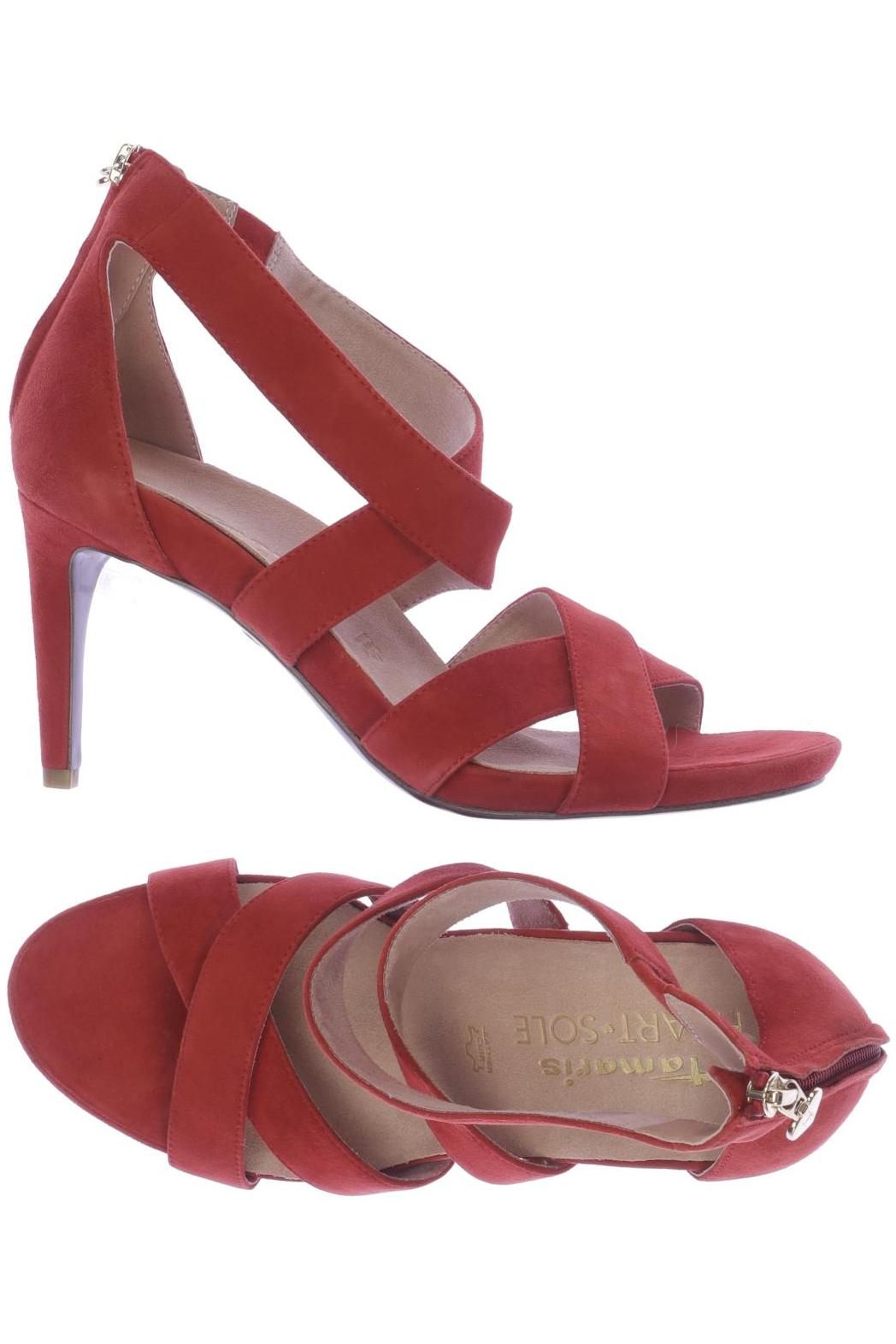 

Tamaris Damen Sandale, rot, Gr. 40