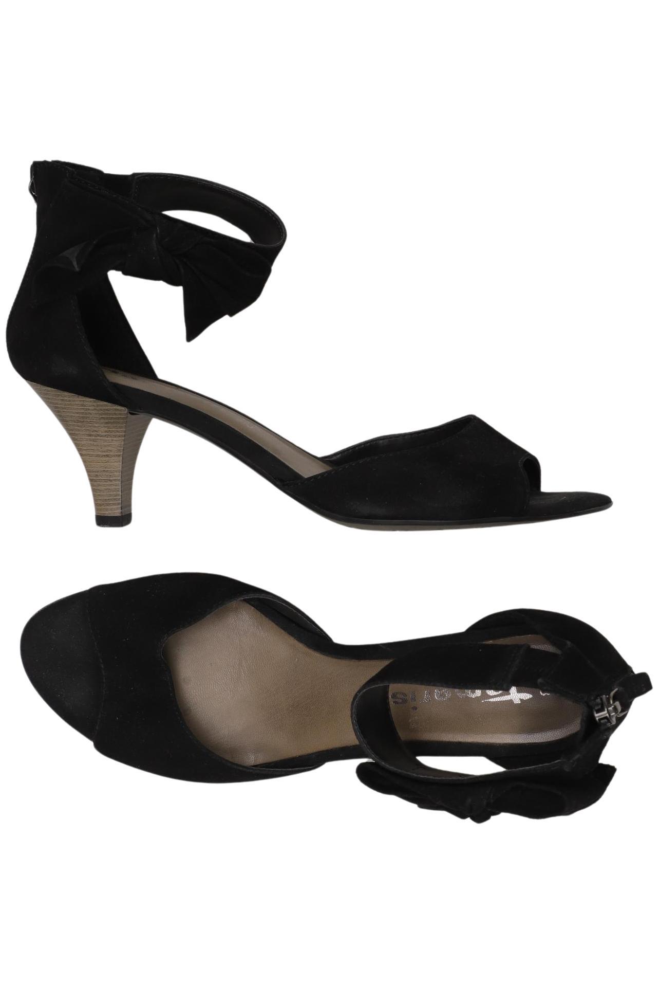 

Tamaris Damen Sandale, schwarz, Gr. 38