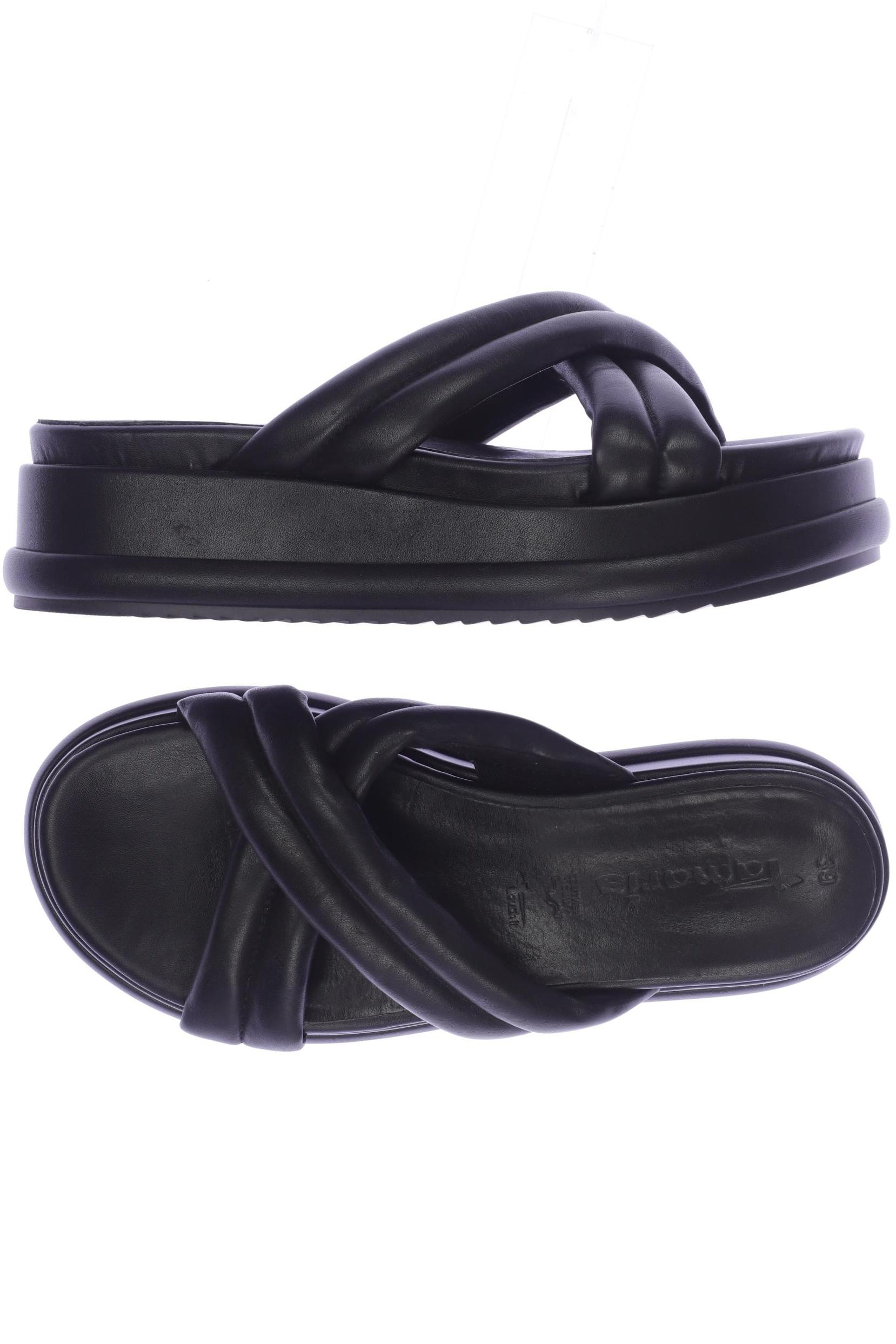 

Tamaris Damen Sandale, schwarz, Gr. 39