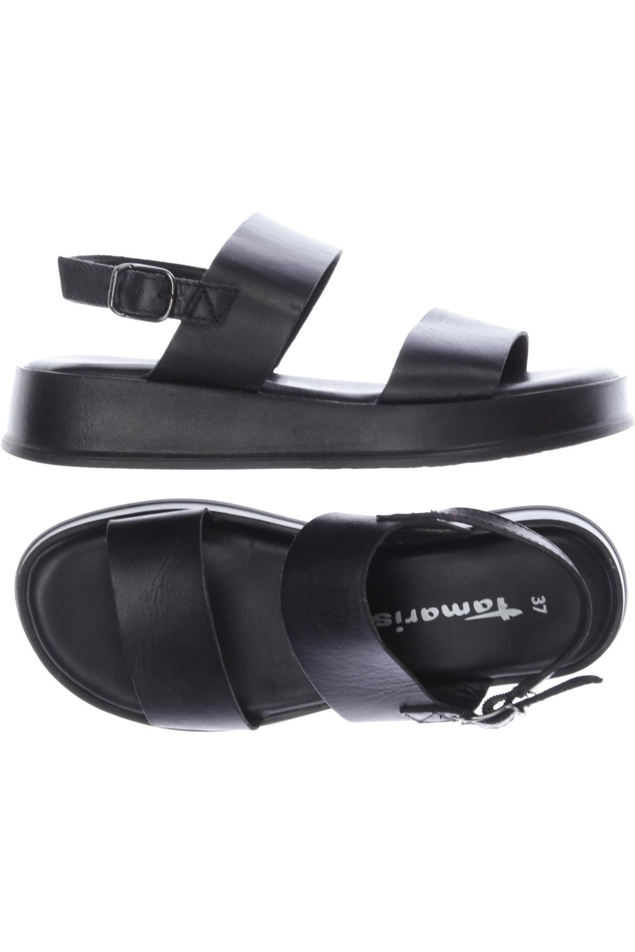 

Tamaris Damen Sandale, schwarz, Gr. 37