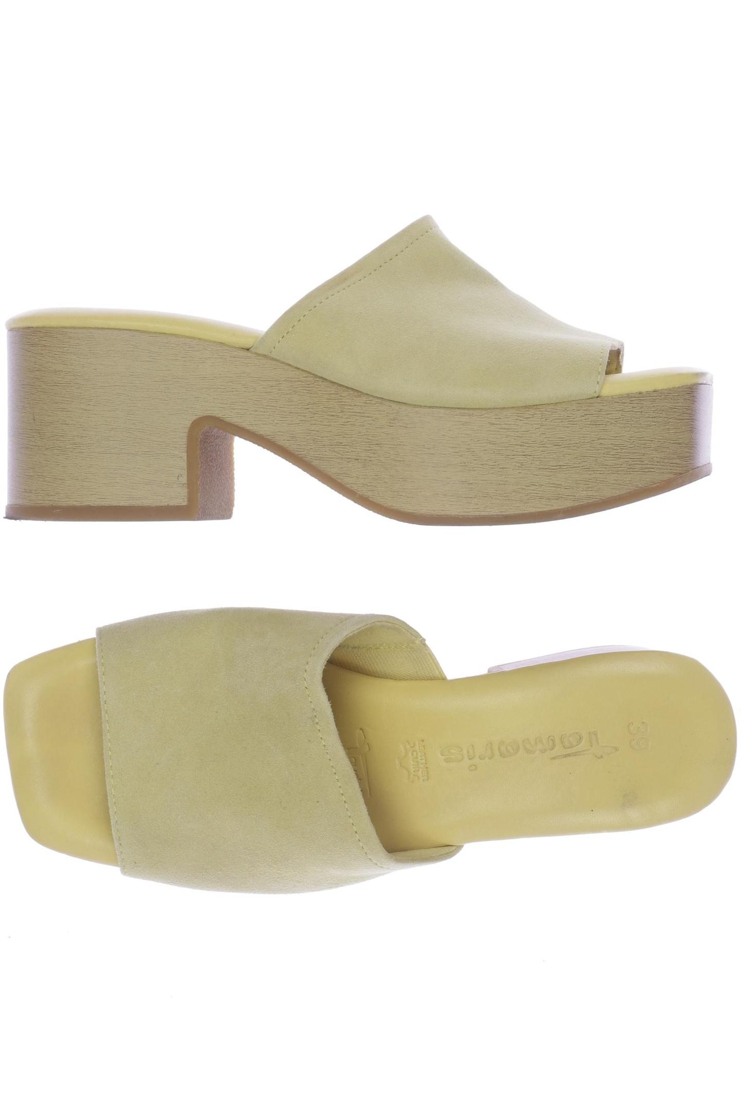 

Tamaris Damen Sandale, gelb, Gr. 39