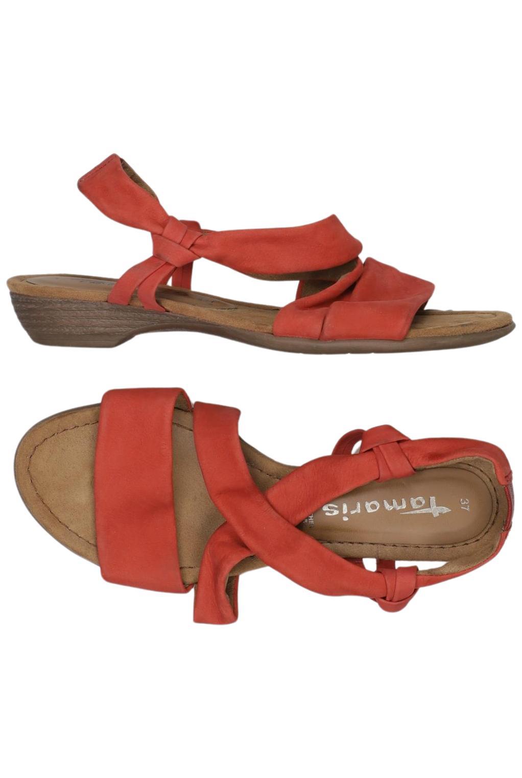 

Tamaris Damen Sandale, rot, Gr. 37
