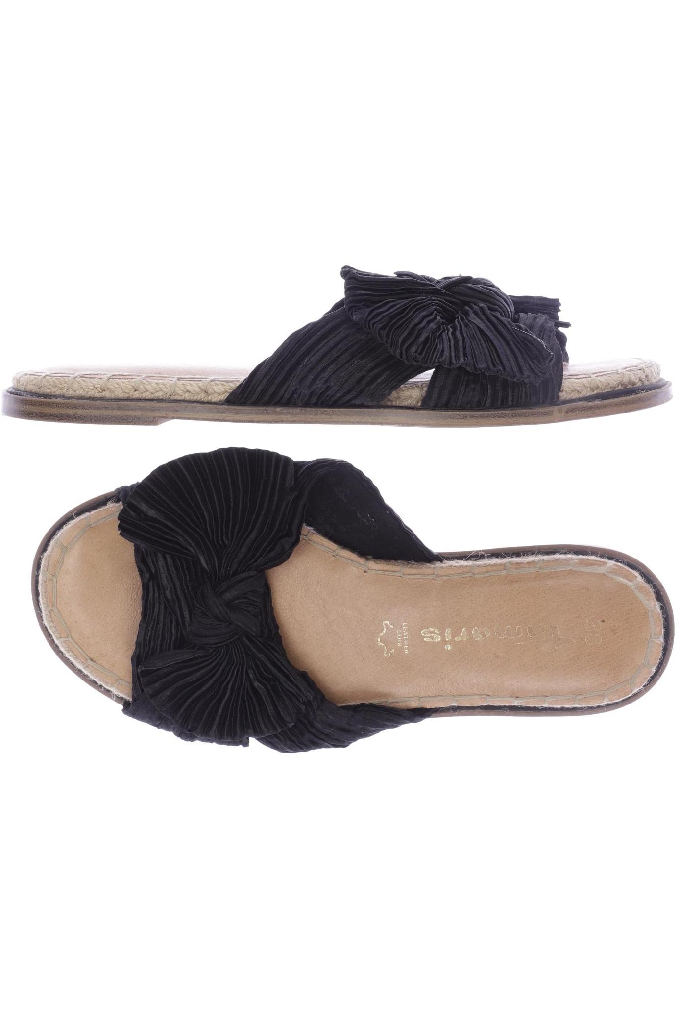 

Tamaris Damen Sandale, schwarz, Gr. 38