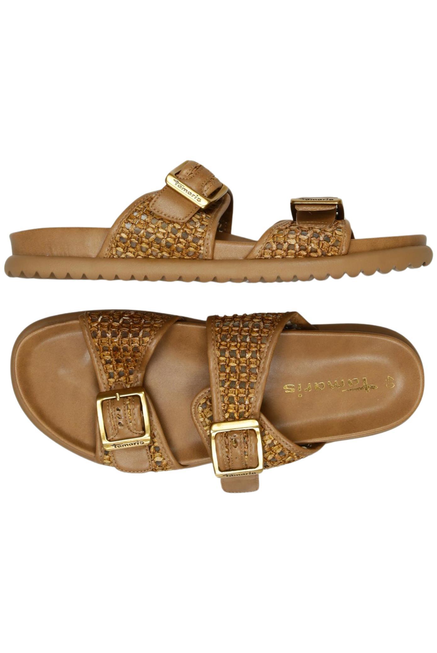 

Tamaris Damen Sandale, braun, Gr. 40