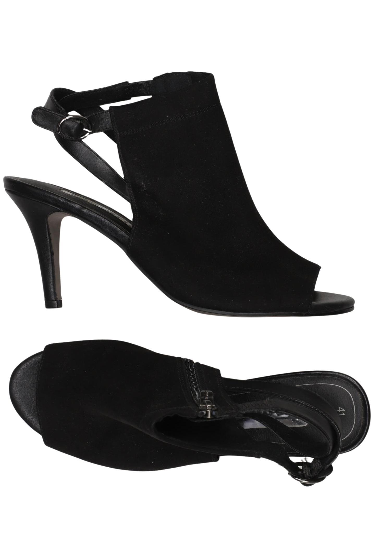 

Tamaris Damen Sandale, schwarz, Gr. 41