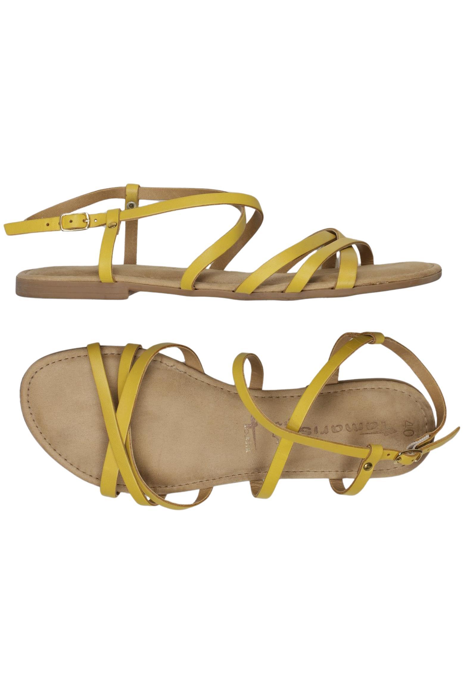 

Tamaris Damen Sandale, gelb, Gr. 40