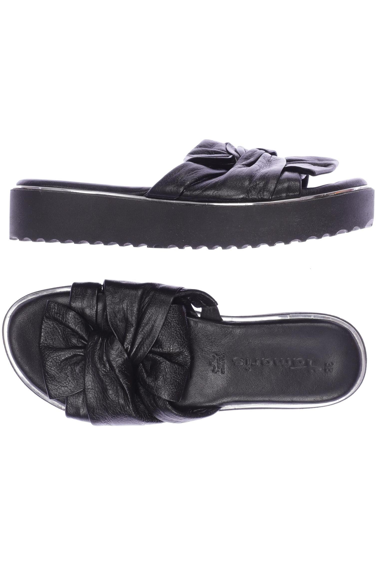 

Tamaris Damen Sandale, schwarz, Gr. 38