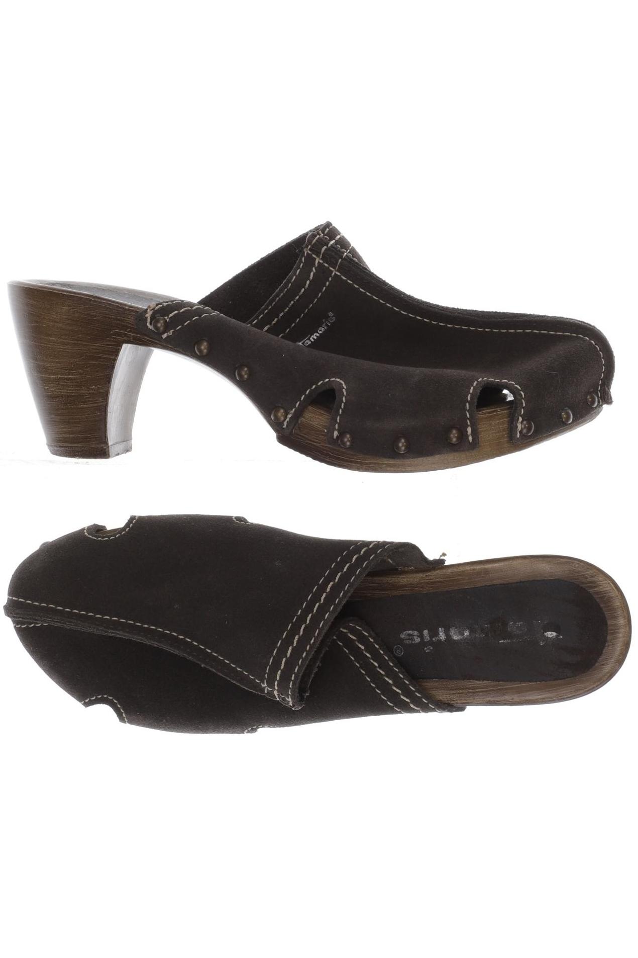 

Tamaris Damen Sandale, braun, Gr. 39