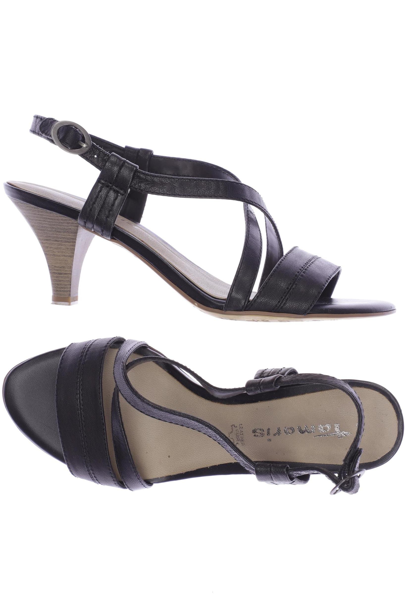 

Tamaris Damen Sandale, schwarz