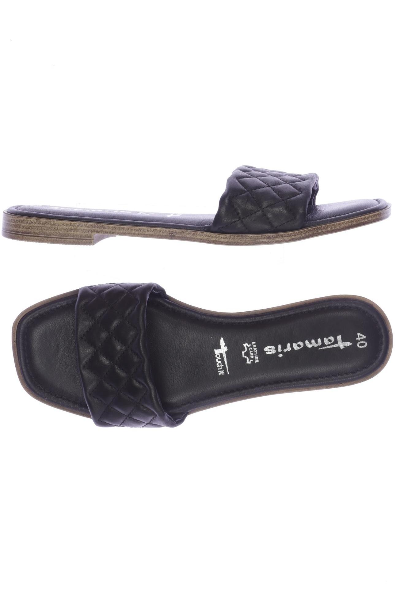 

Tamaris Damen Sandale, schwarz, Gr. 40