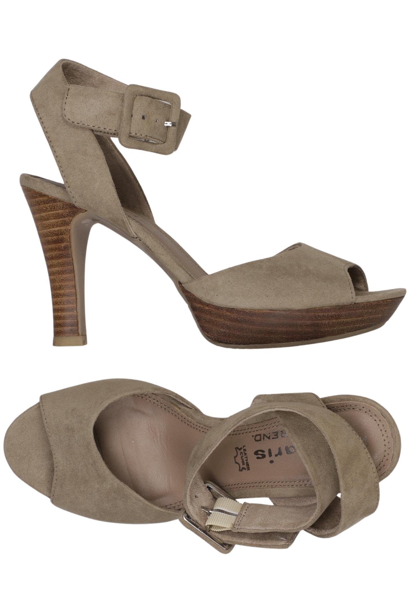 

Tamaris Damen Sandale, beige, Gr. 38