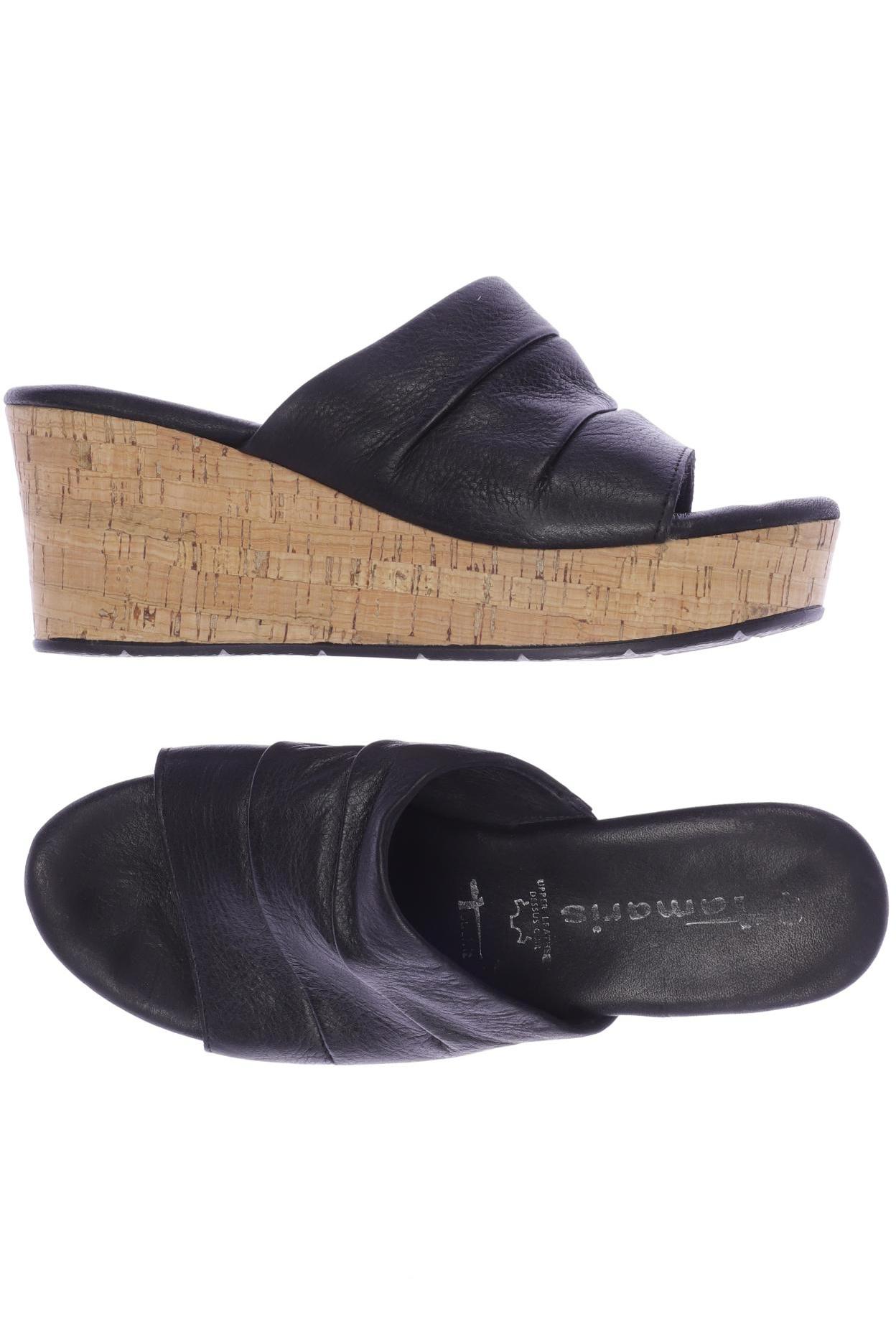 

Tamaris Damen Sandale, schwarz, Gr. 40