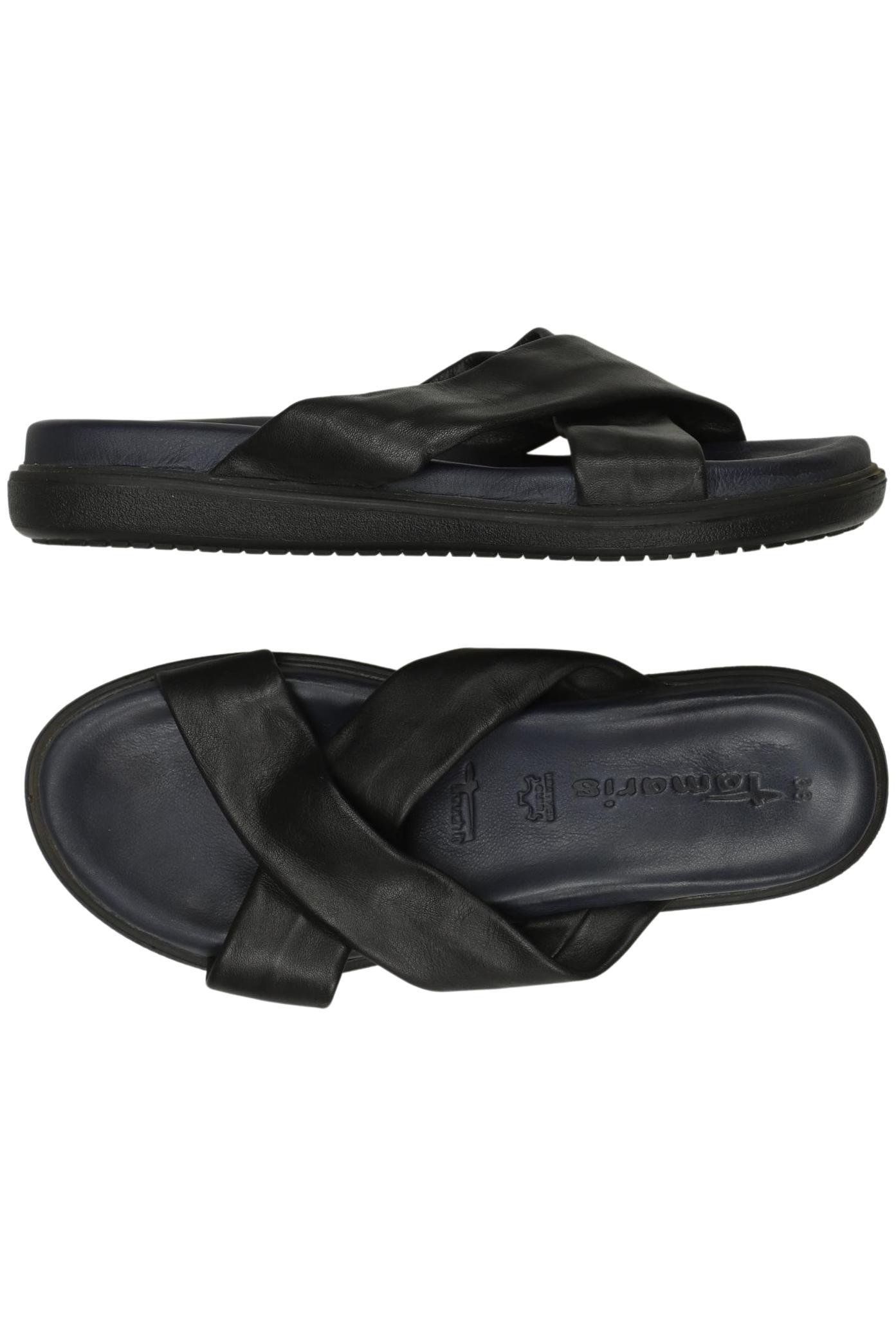 

Tamaris Damen Sandale, schwarz, Gr. 38