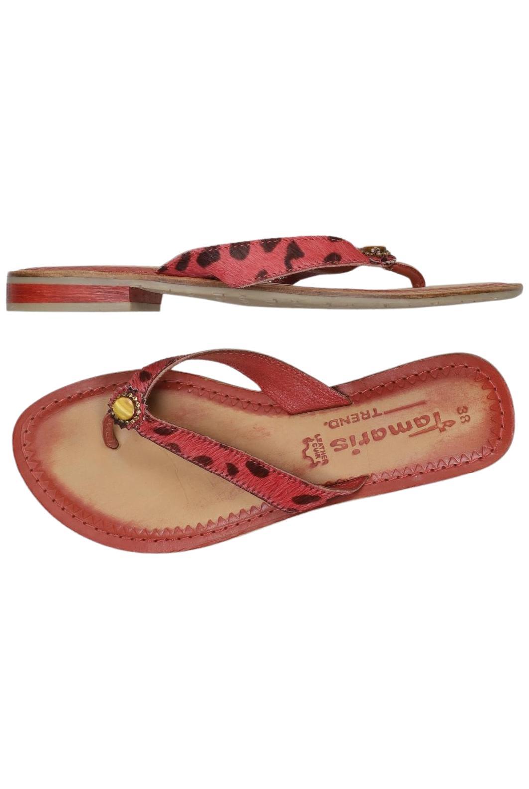 

Tamaris Damen Sandale, rot, Gr. 38