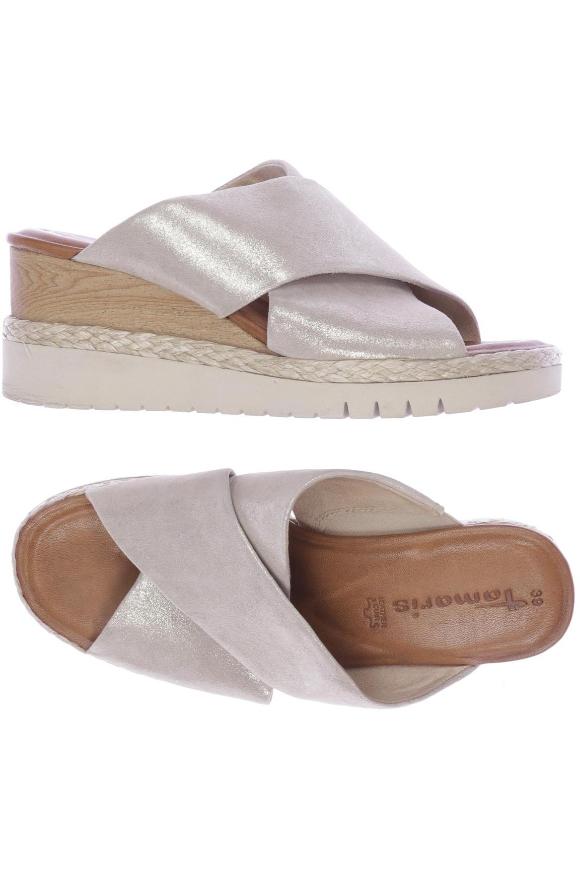 

Tamaris Damen Sandale, beige, Gr. 38