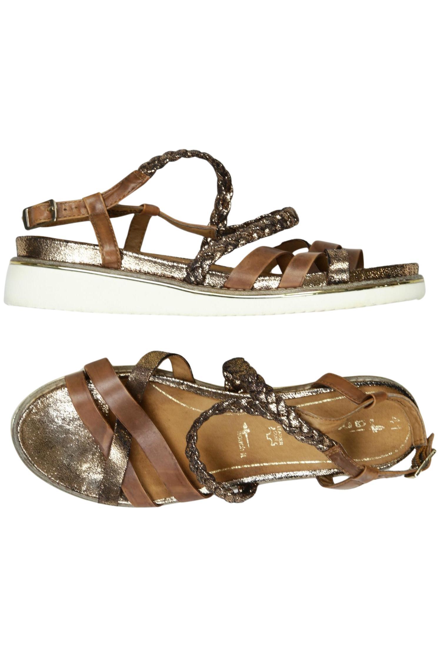 

Tamaris Damen Sandale, braun, Gr. 41