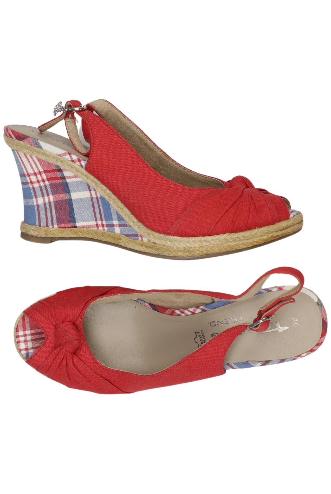 

Tamaris Damen Sandale, rot, Gr. 40