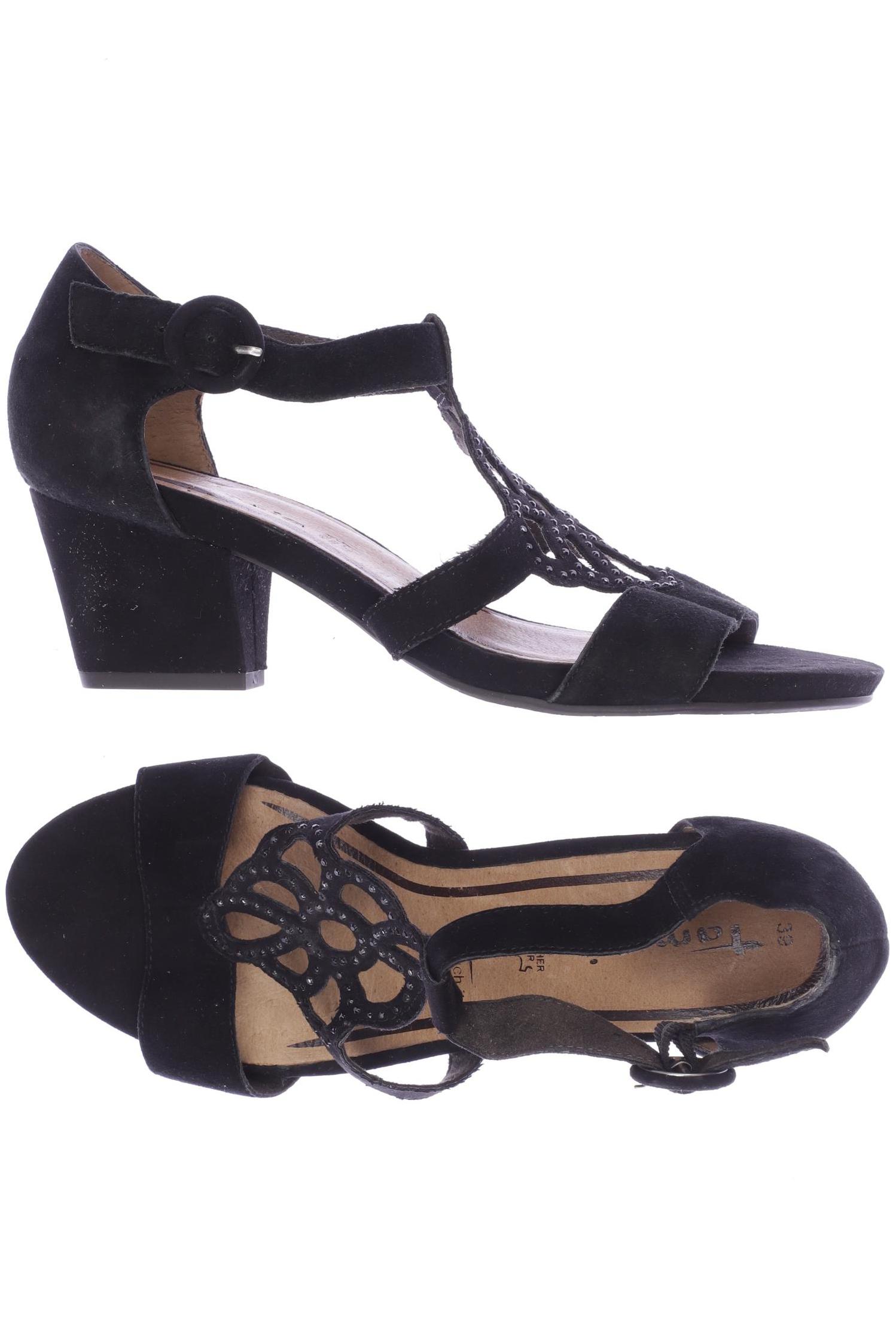 

Tamaris Damen Sandale, schwarz