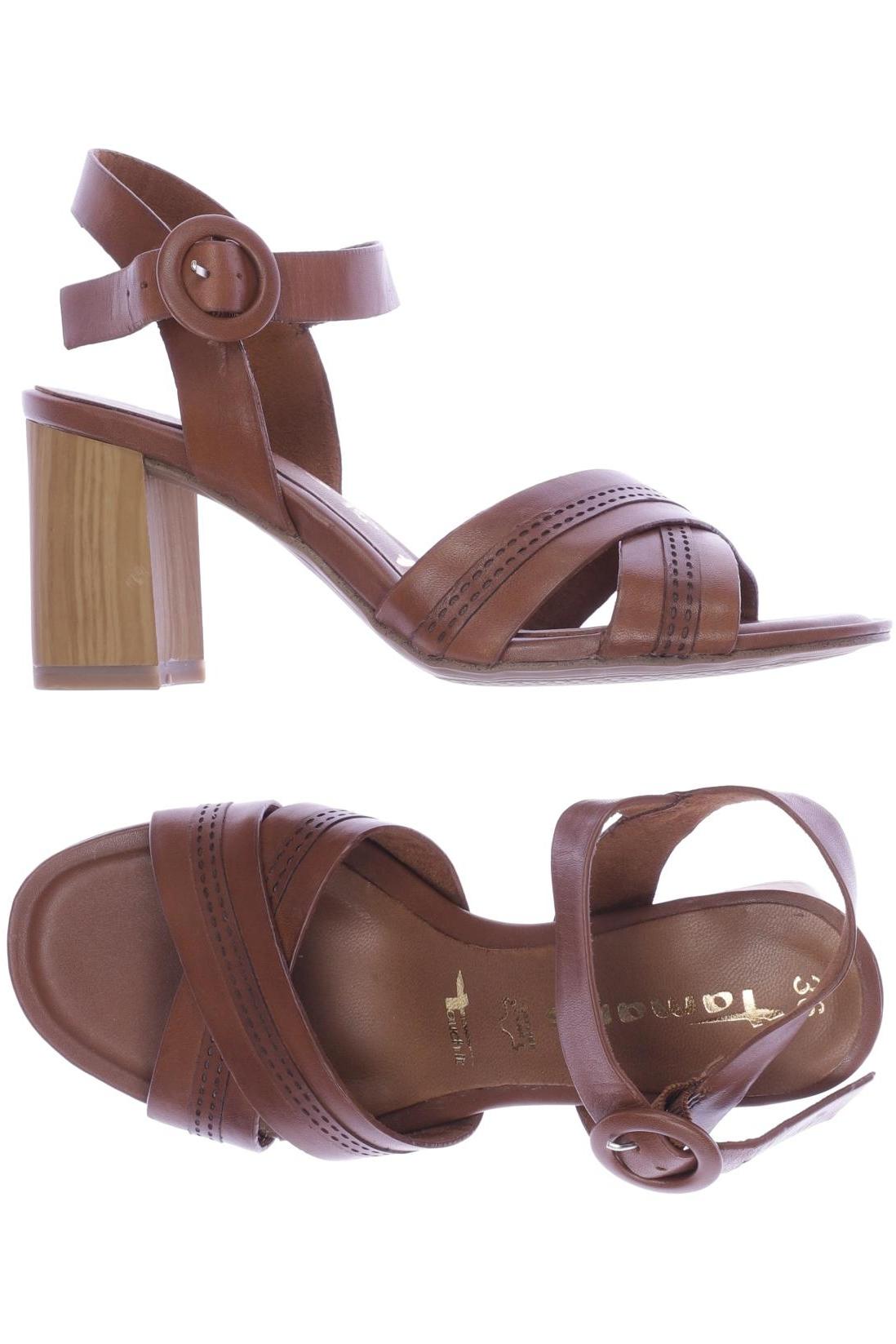

Tamaris Damen Sandale, braun, Gr. 36