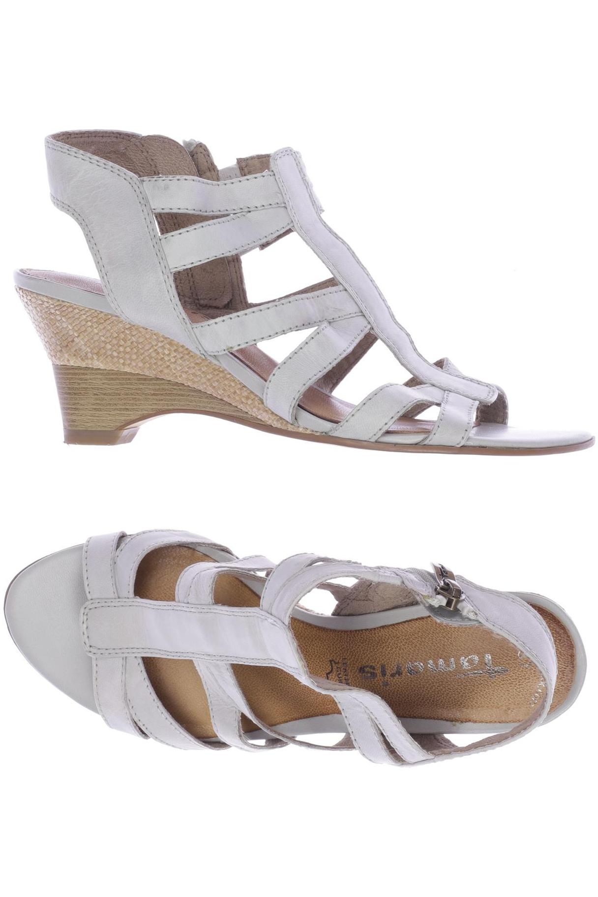 

Tamaris Damen Sandale, grau, Gr. 37