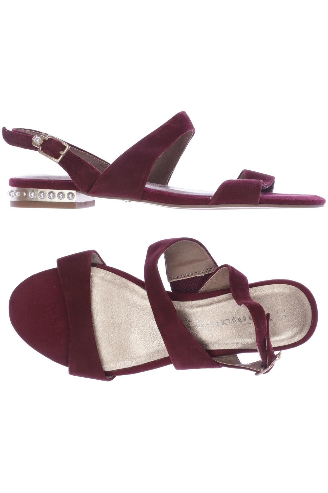 

Tamaris Damen Sandale, bordeaux, Gr. 38