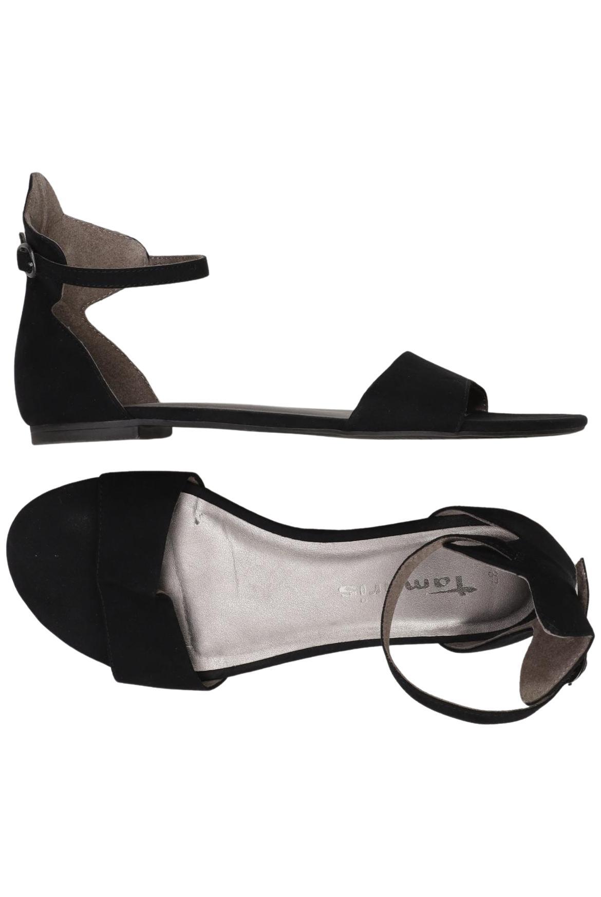 

Tamaris Damen Sandale, schwarz, Gr. 37