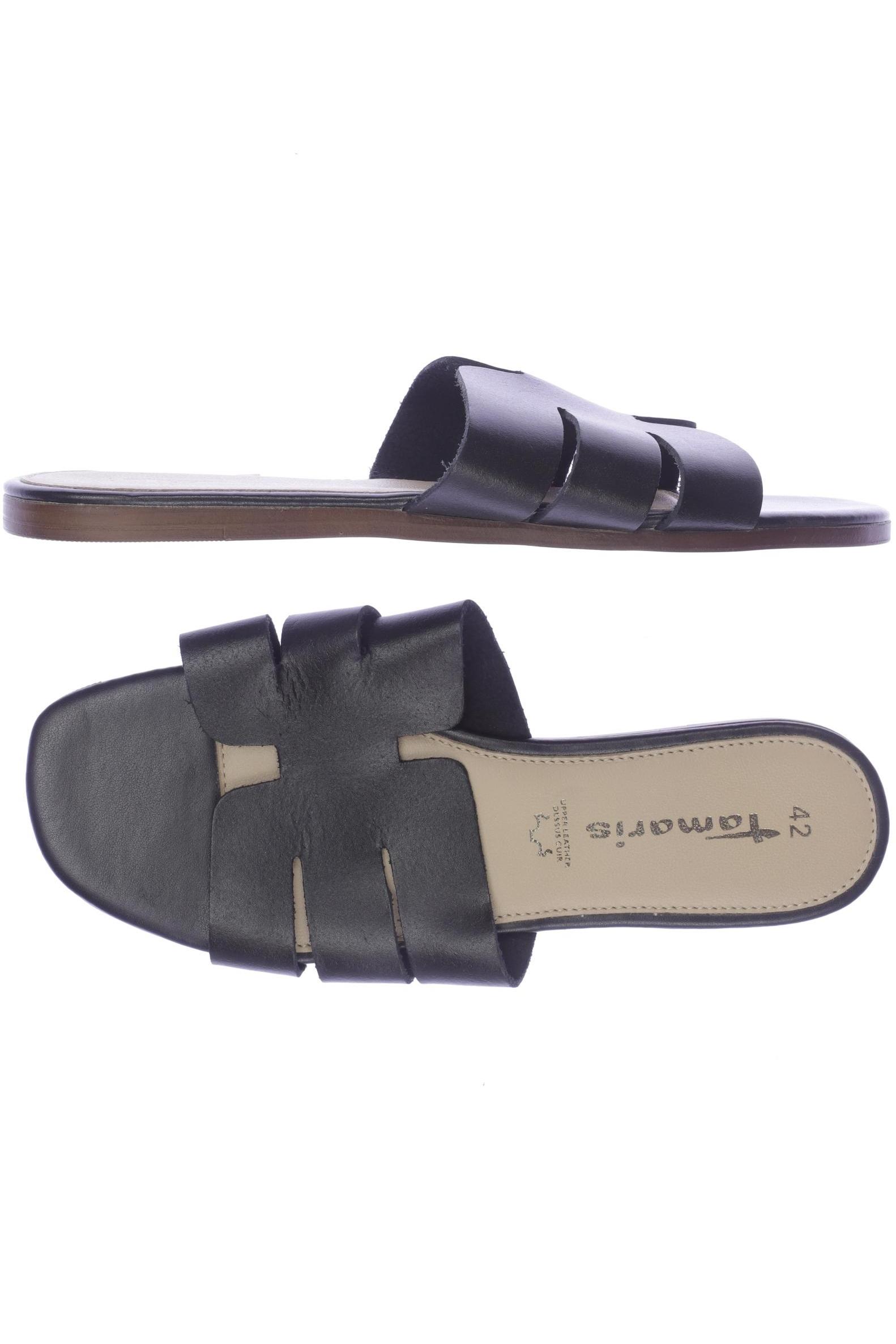 

Tamaris Damen Sandale, schwarz, Gr. 42