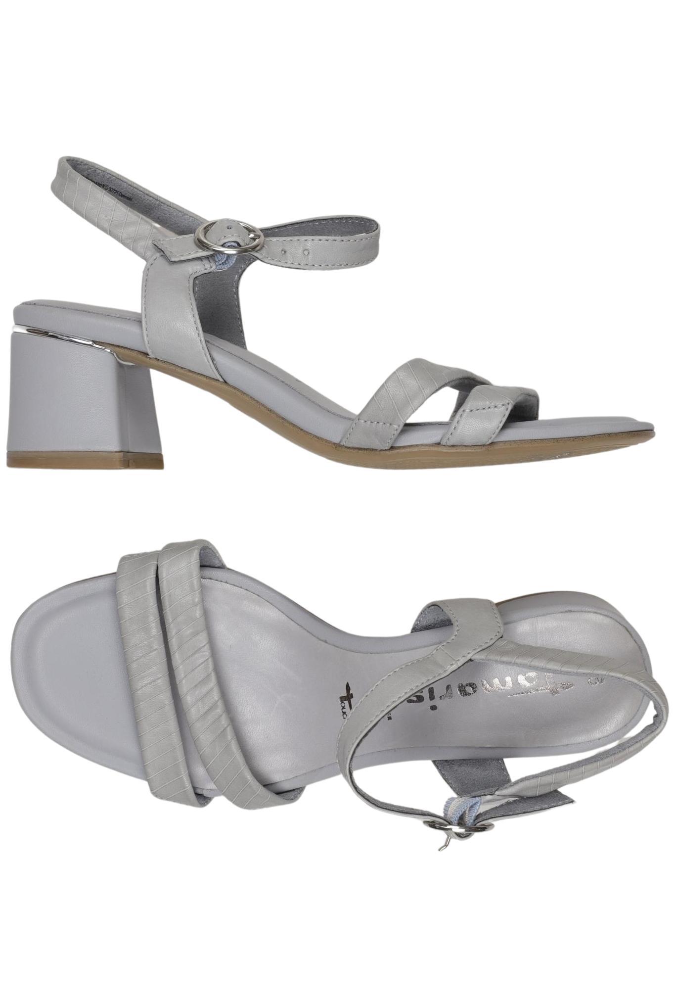 

Tamaris Damen Sandale, grau, Gr. 36