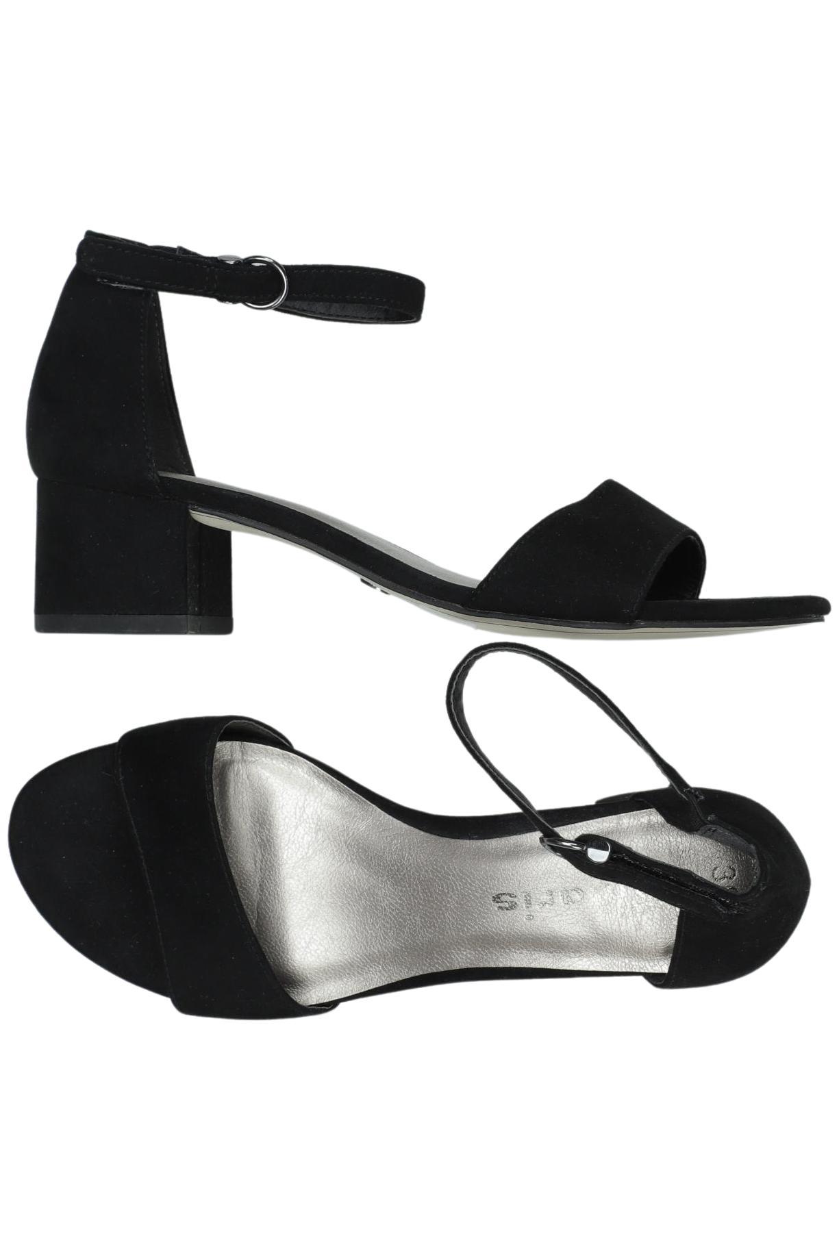 

Tamaris Damen Sandale, schwarz, Gr. 36