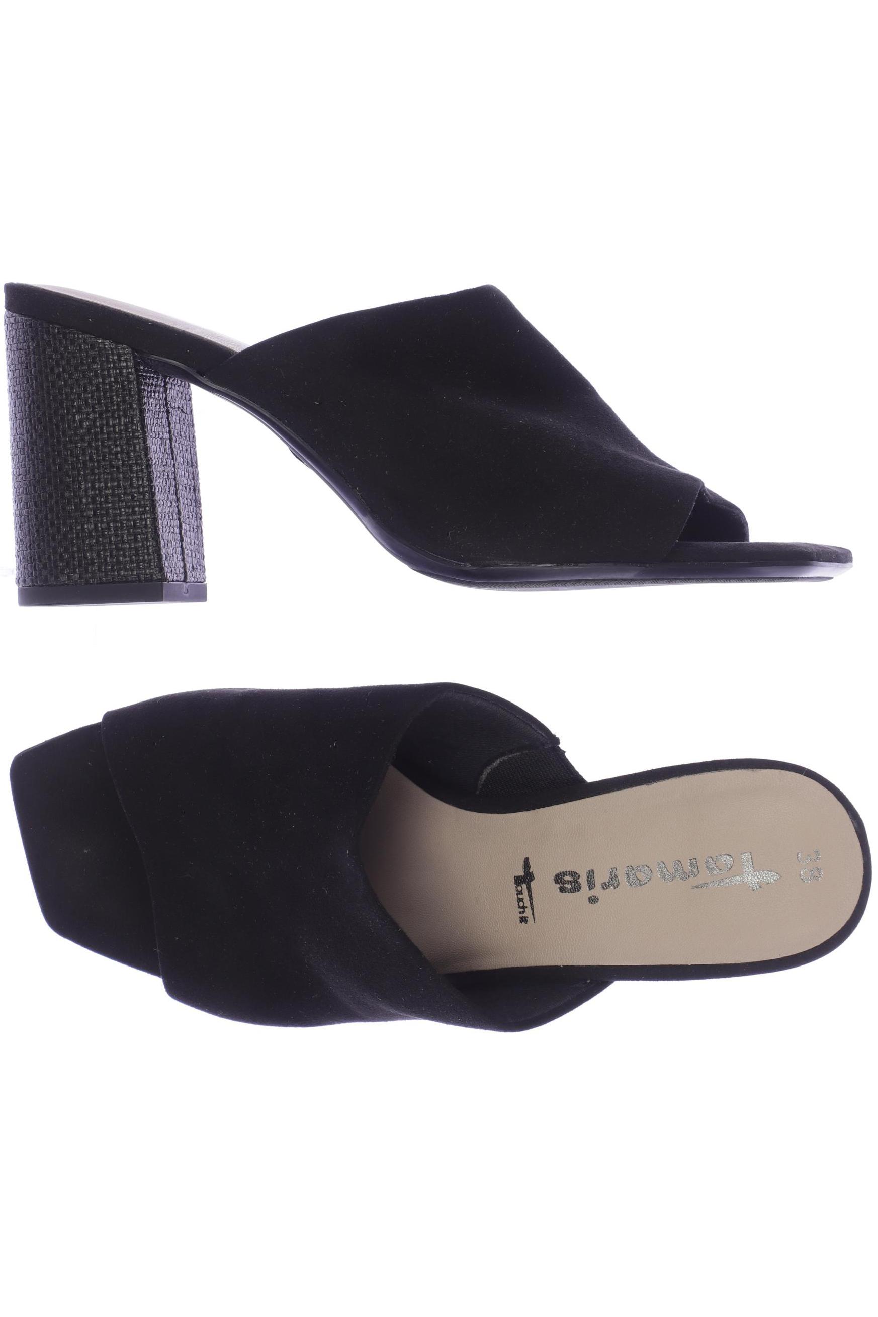 

Tamaris Damen Sandale, schwarz, Gr. 38