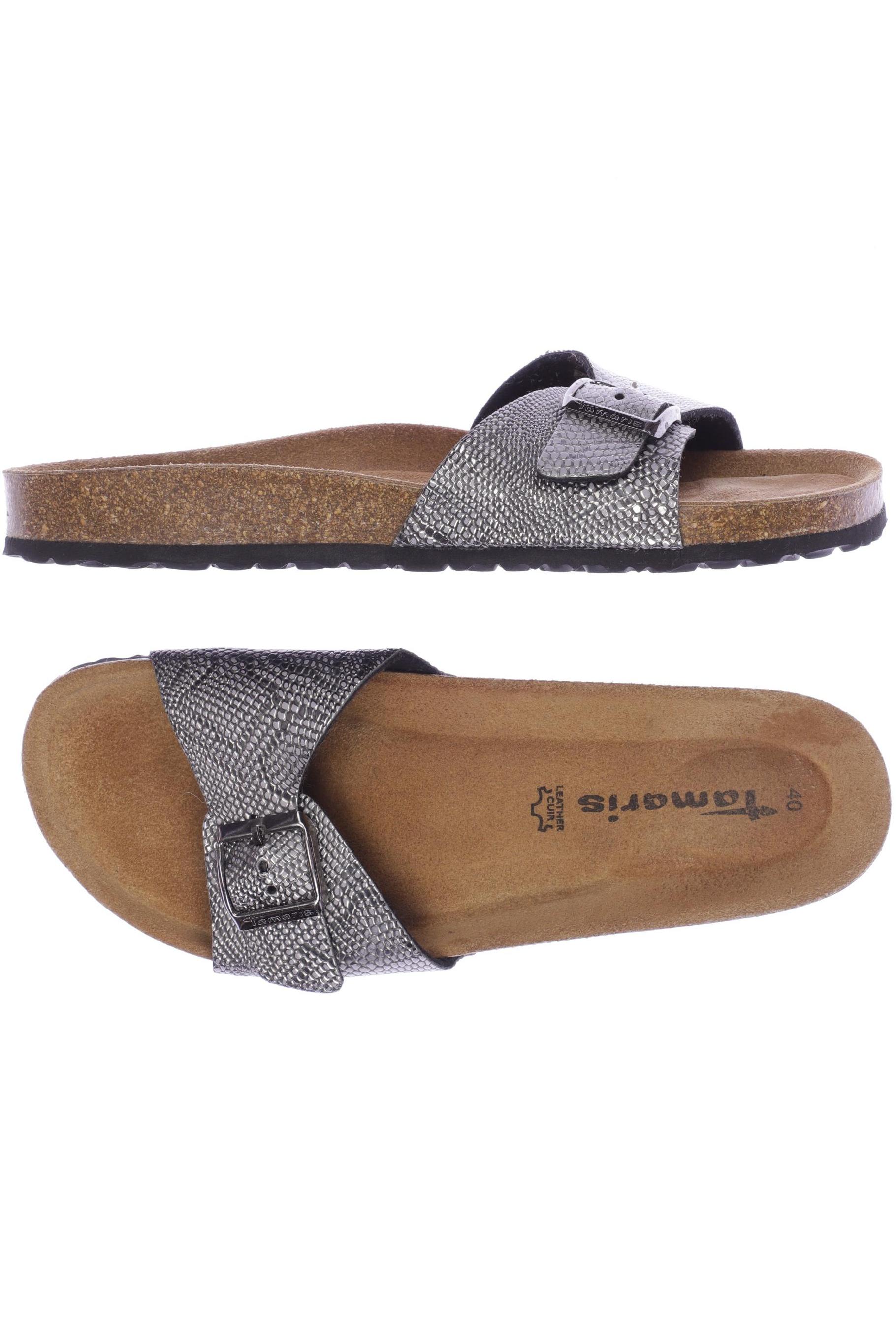 

Tamaris Damen Sandale, grau, Gr. 40