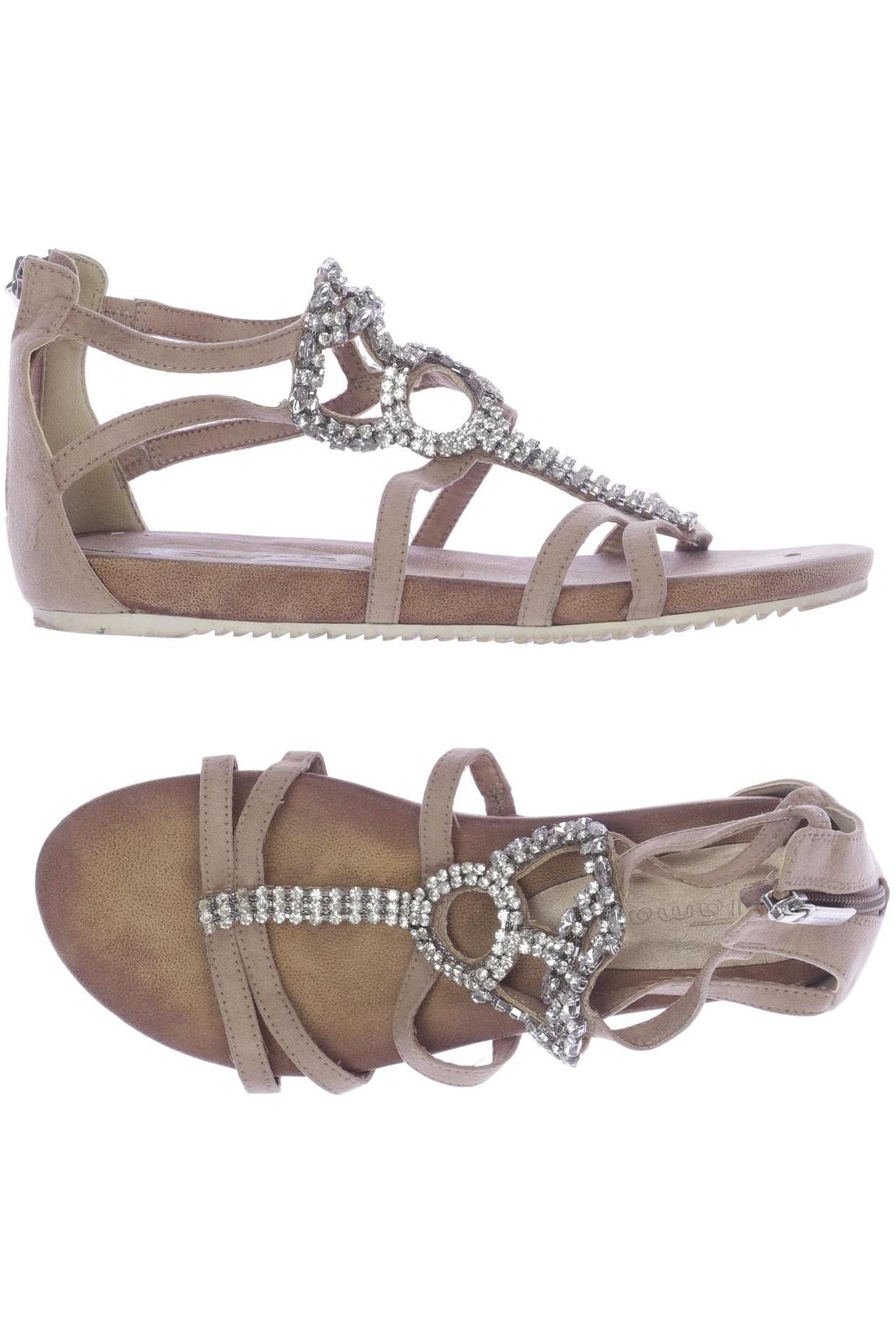 

Tamaris Damen Sandale, beige, Gr. 39