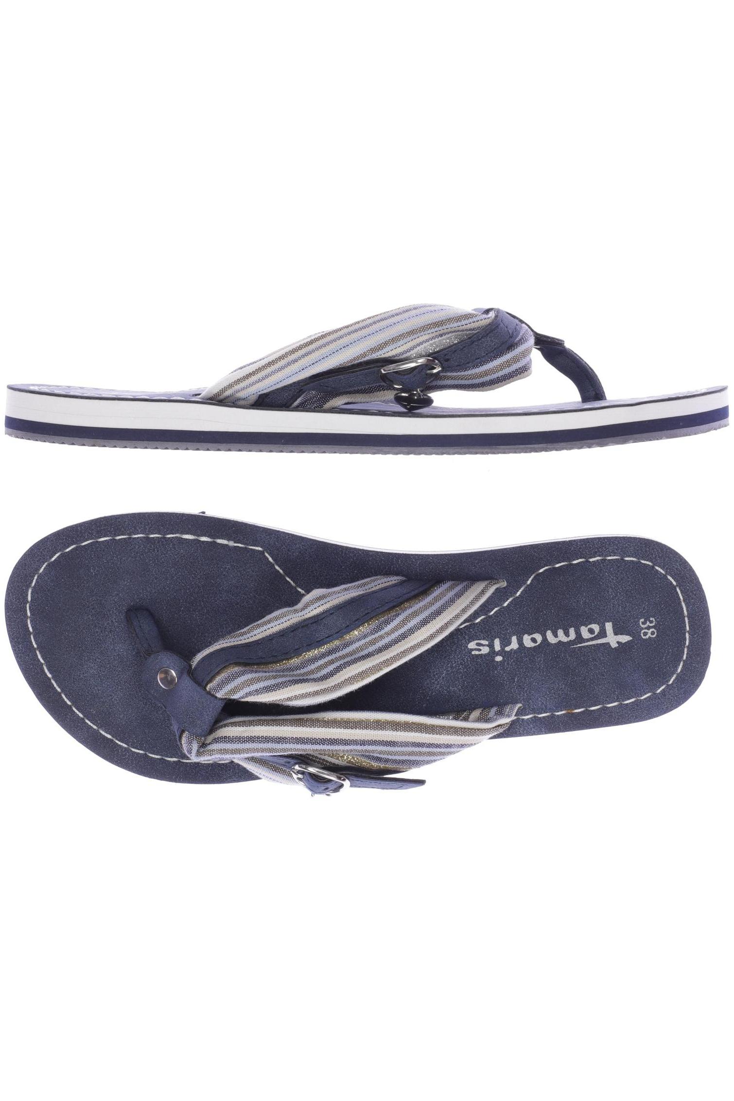 

Tamaris Damen Sandale, marineblau, Gr. 38